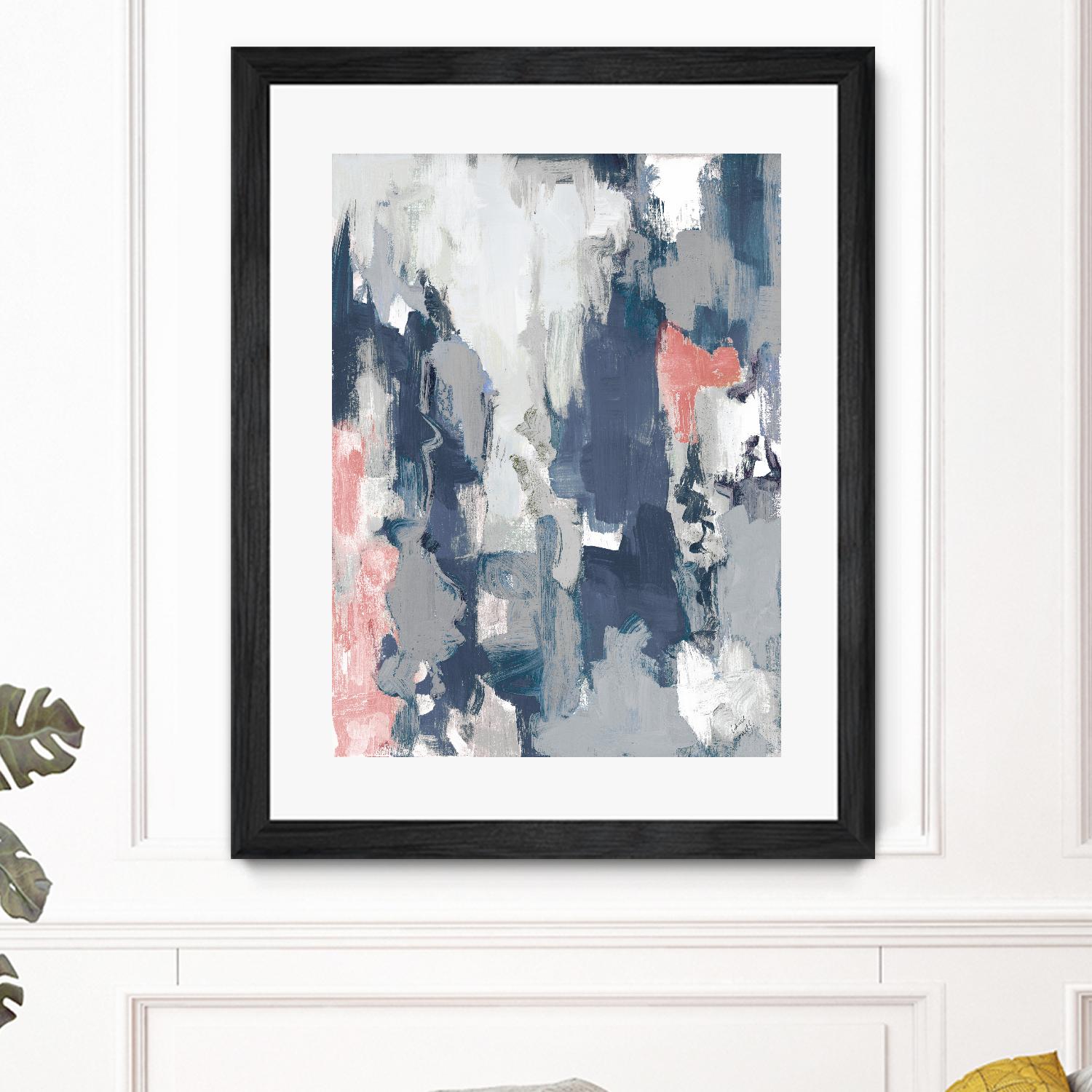 Blue Serenade Abstract by Lanie Loreth on GIANT ART - blue abstract