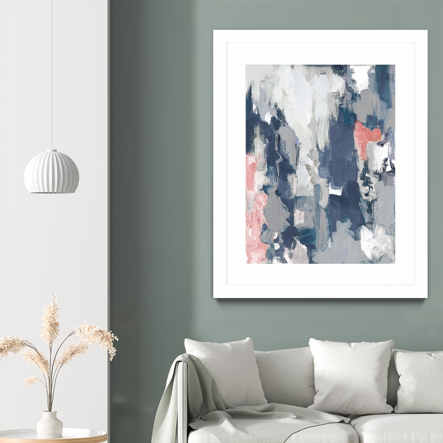 Blue Serenade Abstract by Lanie Loreth on GIANT ART - blue abstract