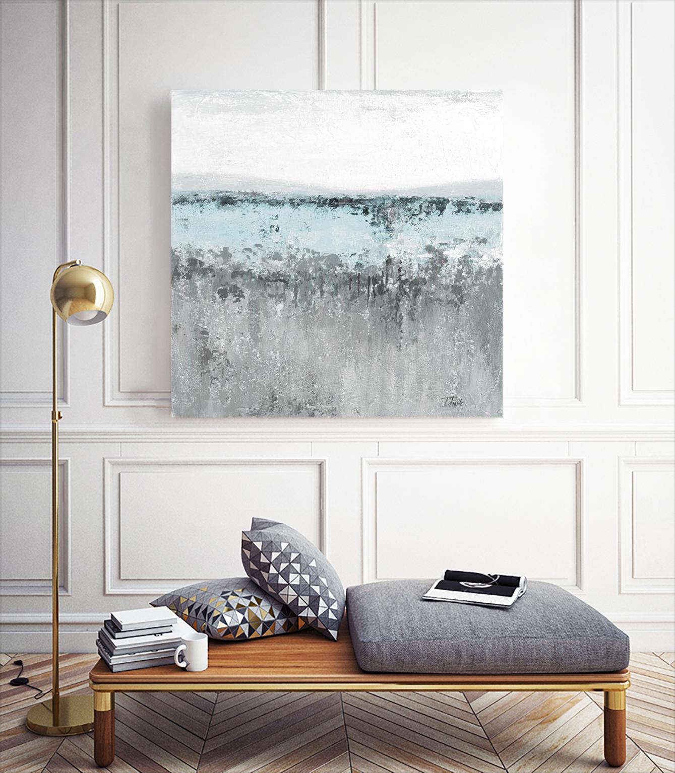 Antique Silver Contemporary II by Patricia Pinto on GIANT ART - abstract