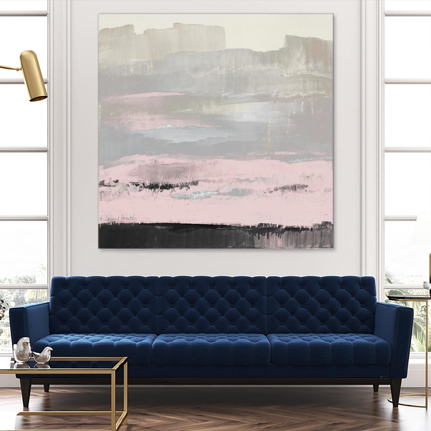 In the Distance (Pink) by Lanie Loreth on GIANT ART - abstract