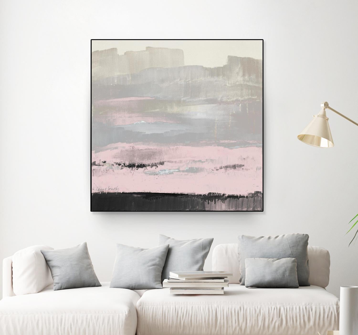 In the Distance (Pink) by Lanie Loreth on GIANT ART - abstract