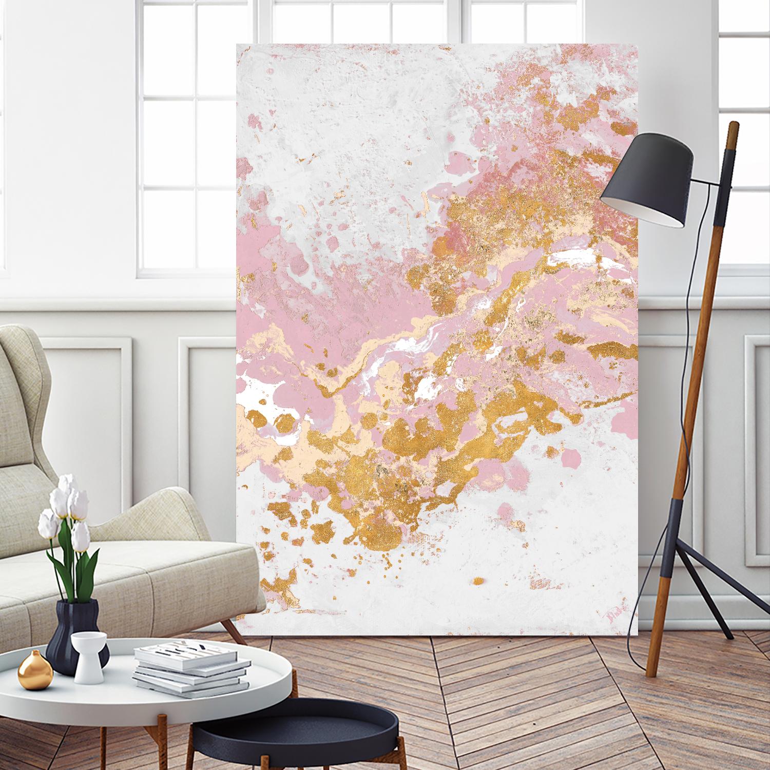 Pink Turbulence by Patricia Pinto on GIANT ART - pink abstract