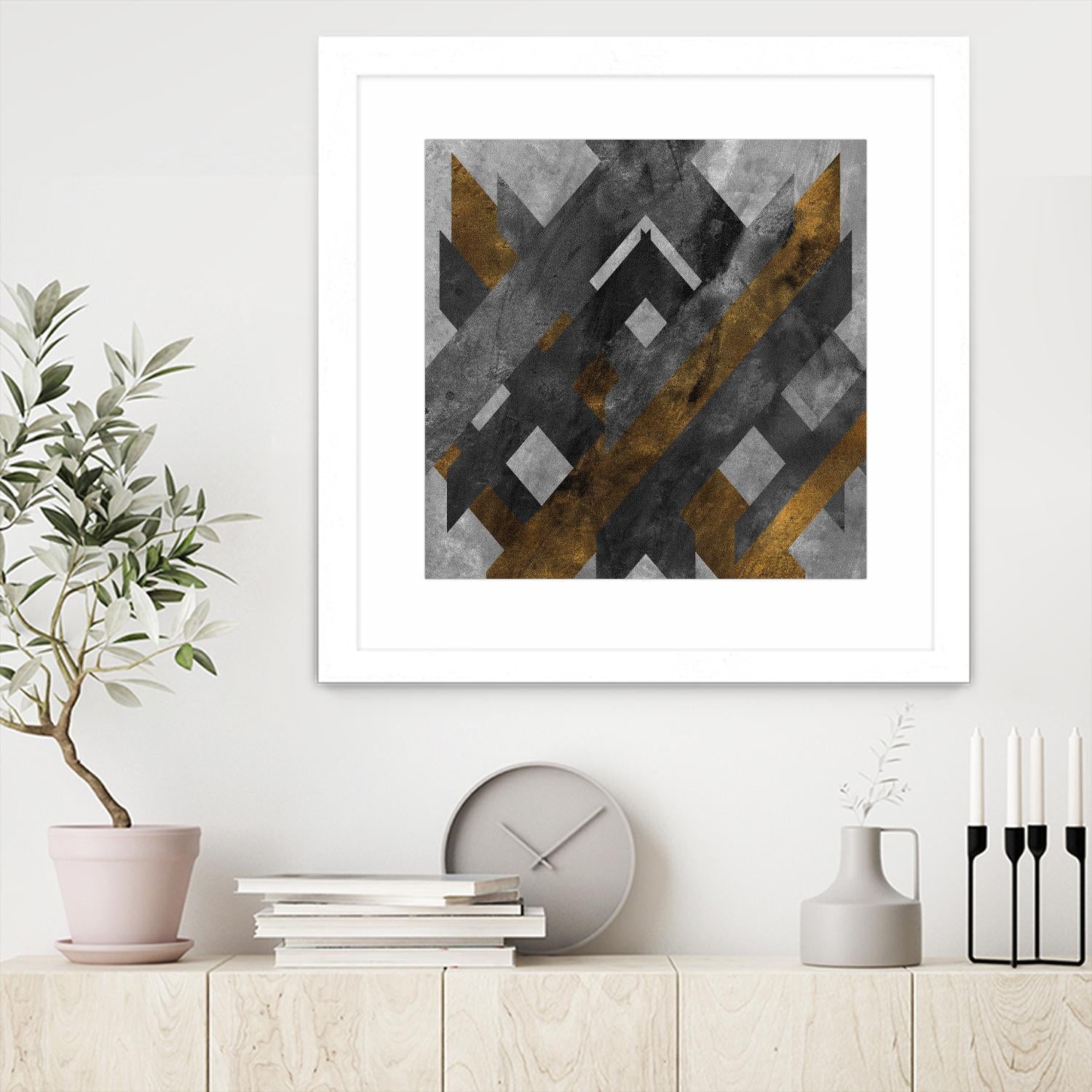 Rough Diamond by Sd Graphics Studio on GIANT ART - abstract