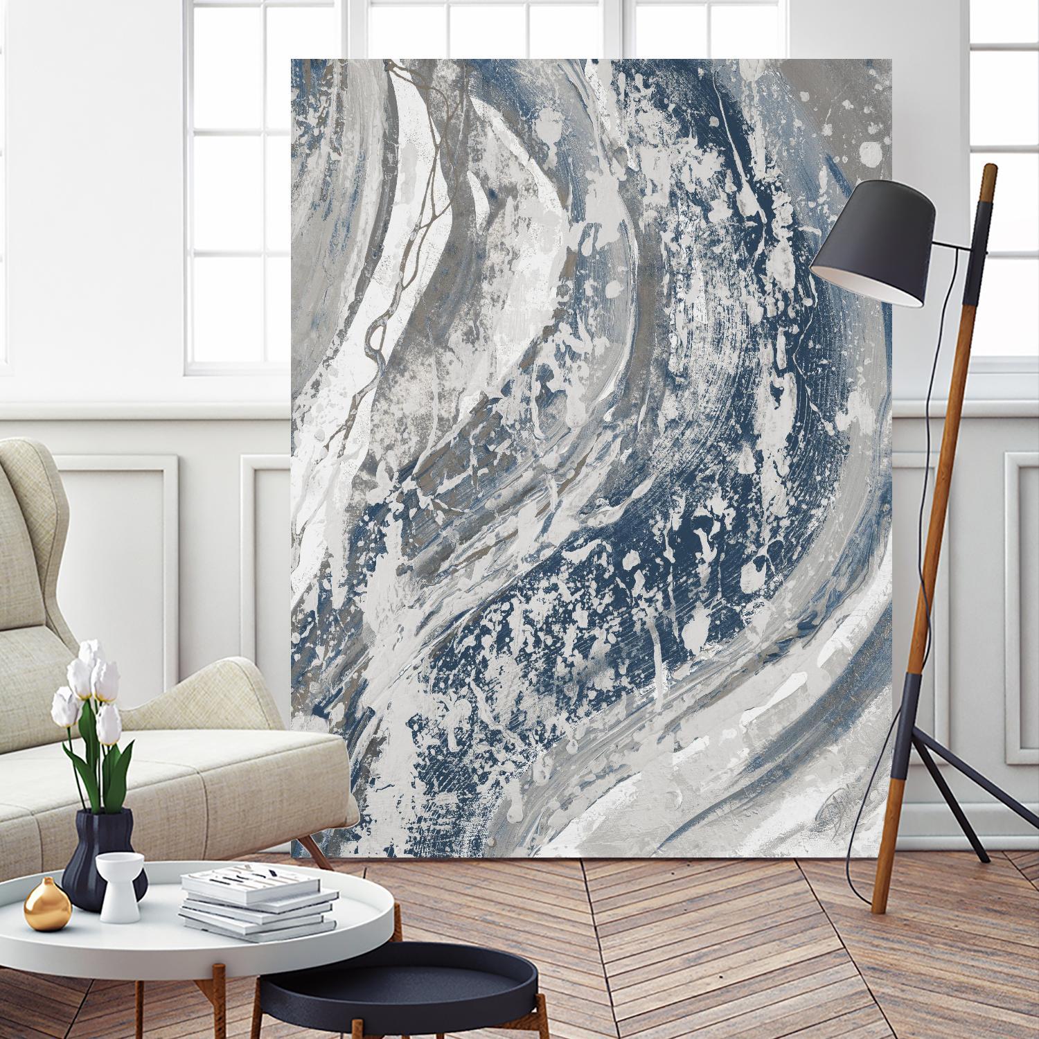 Blue Wave by Patricia Pinto on GIANT ART - abstract