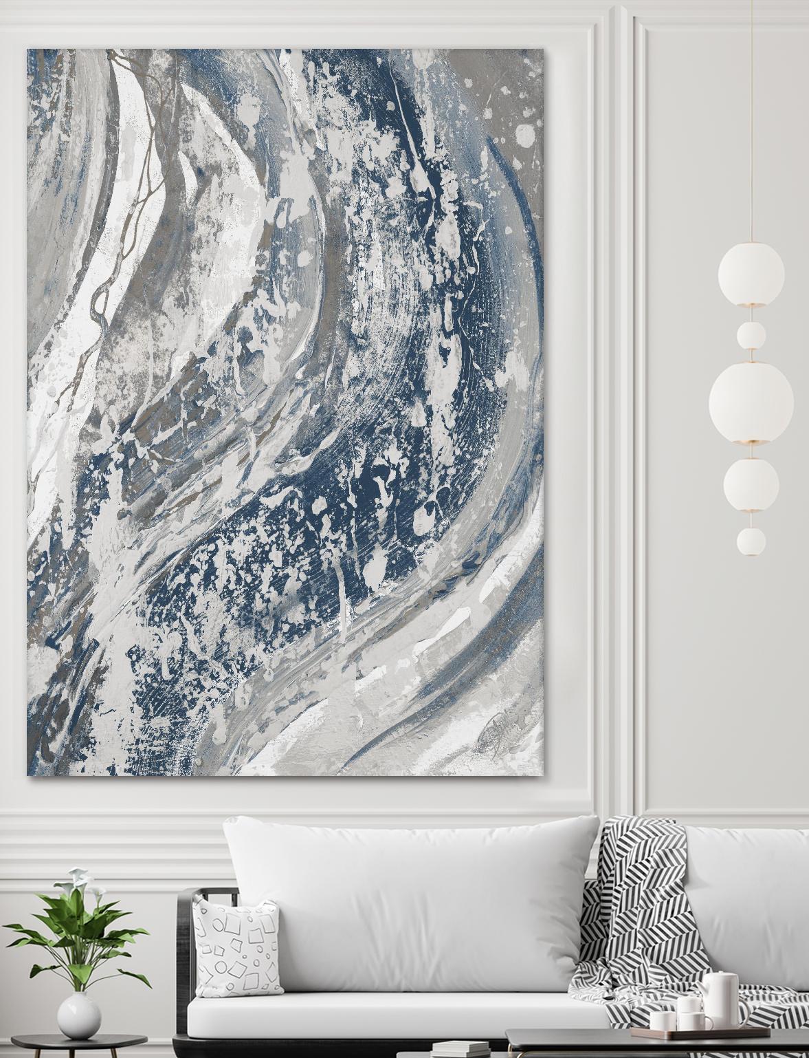 Blue Wave by Patricia Pinto on GIANT ART - abstract