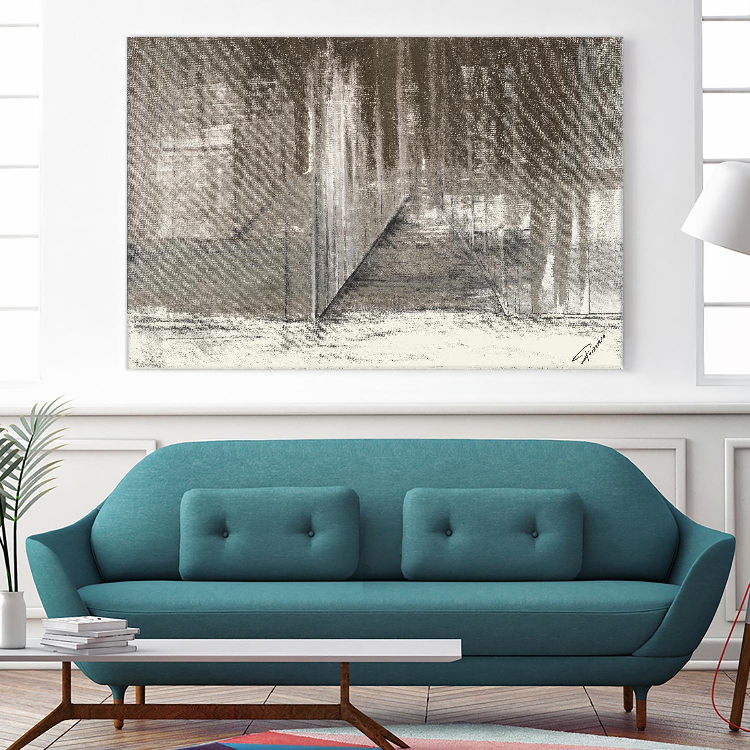 The End Of The Night by Roberto Gonzalez on GIANT ART - abstract