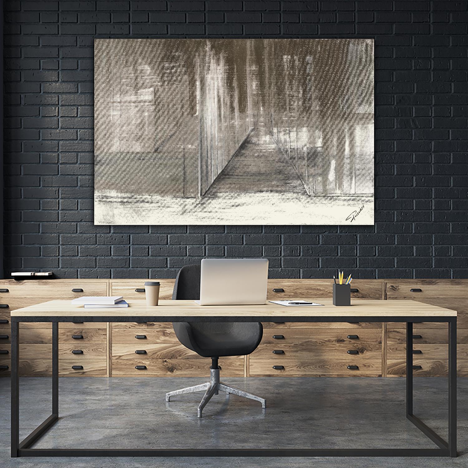 The End Of The Night by Roberto Gonzalez on GIANT ART - abstract