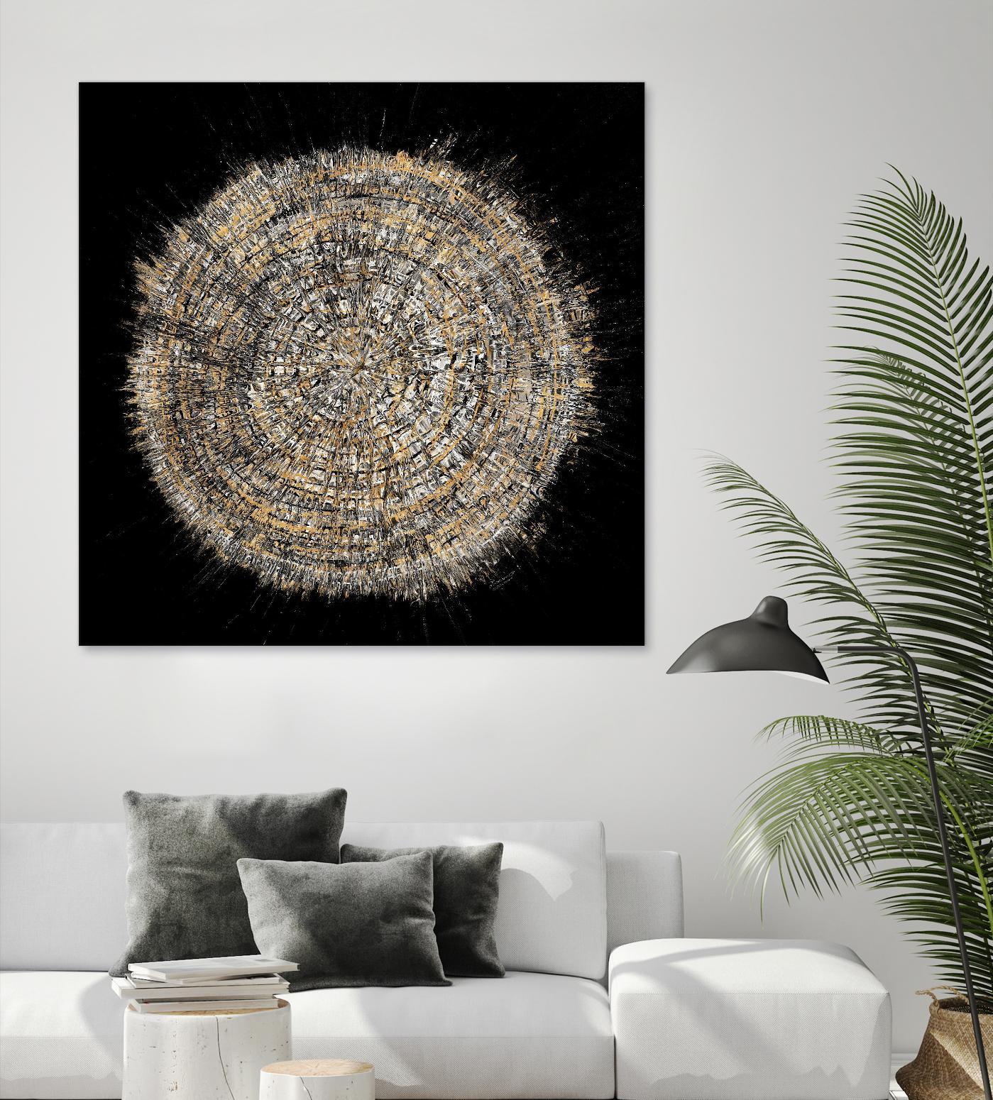 Mysterious Tree Rings by Roberto Gonzalez on GIANT ART - decorative