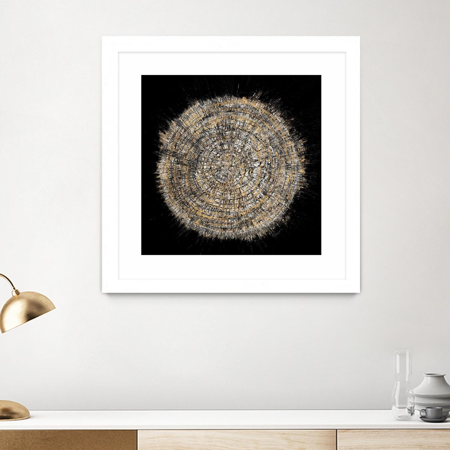 Mysterious Tree Rings by Roberto Gonzalez on GIANT ART - decorative