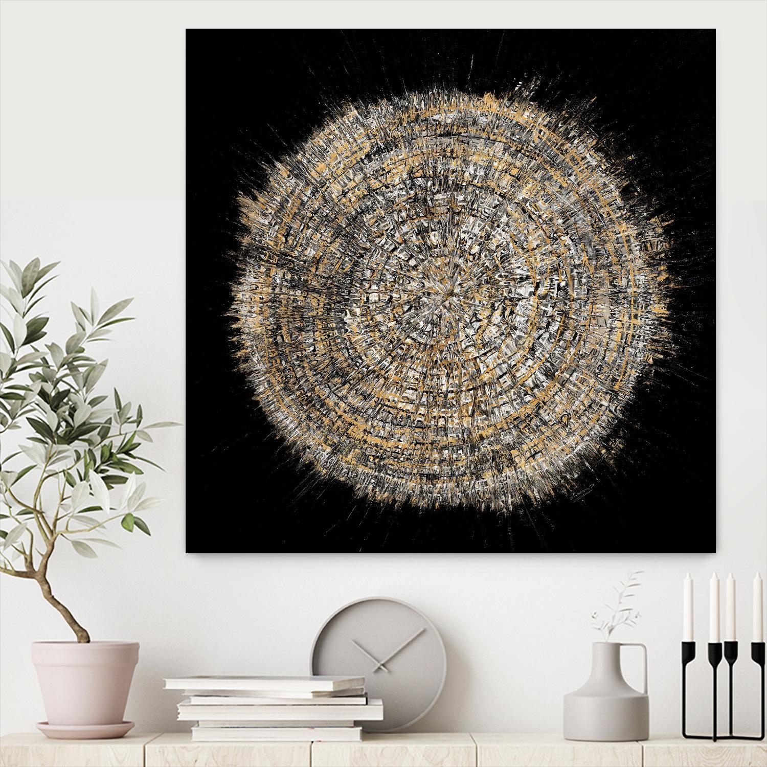 Mysterious Tree Rings by Roberto Gonzalez on GIANT ART - decorative