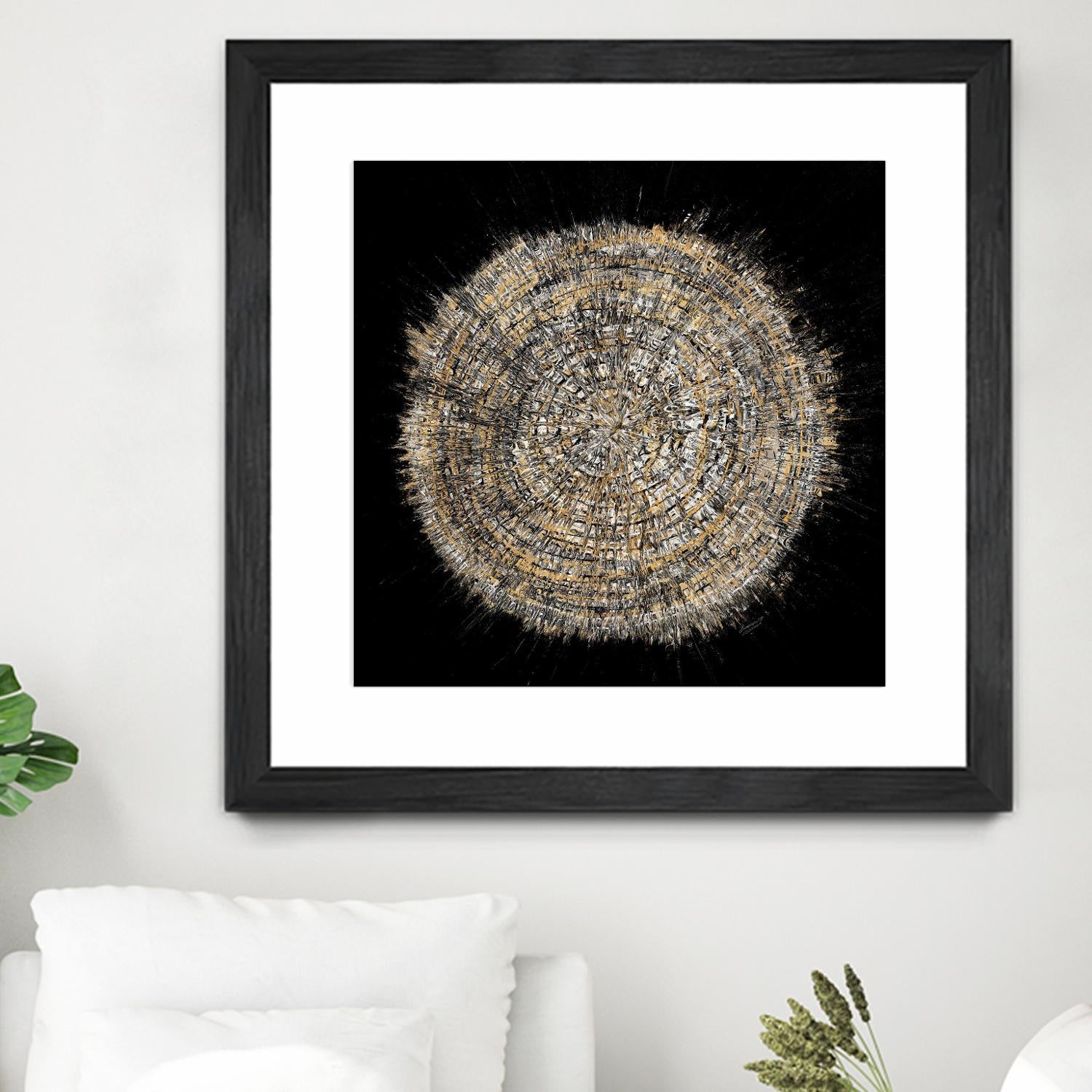 Mysterious Tree Rings by Roberto Gonzalez on GIANT ART - decorative