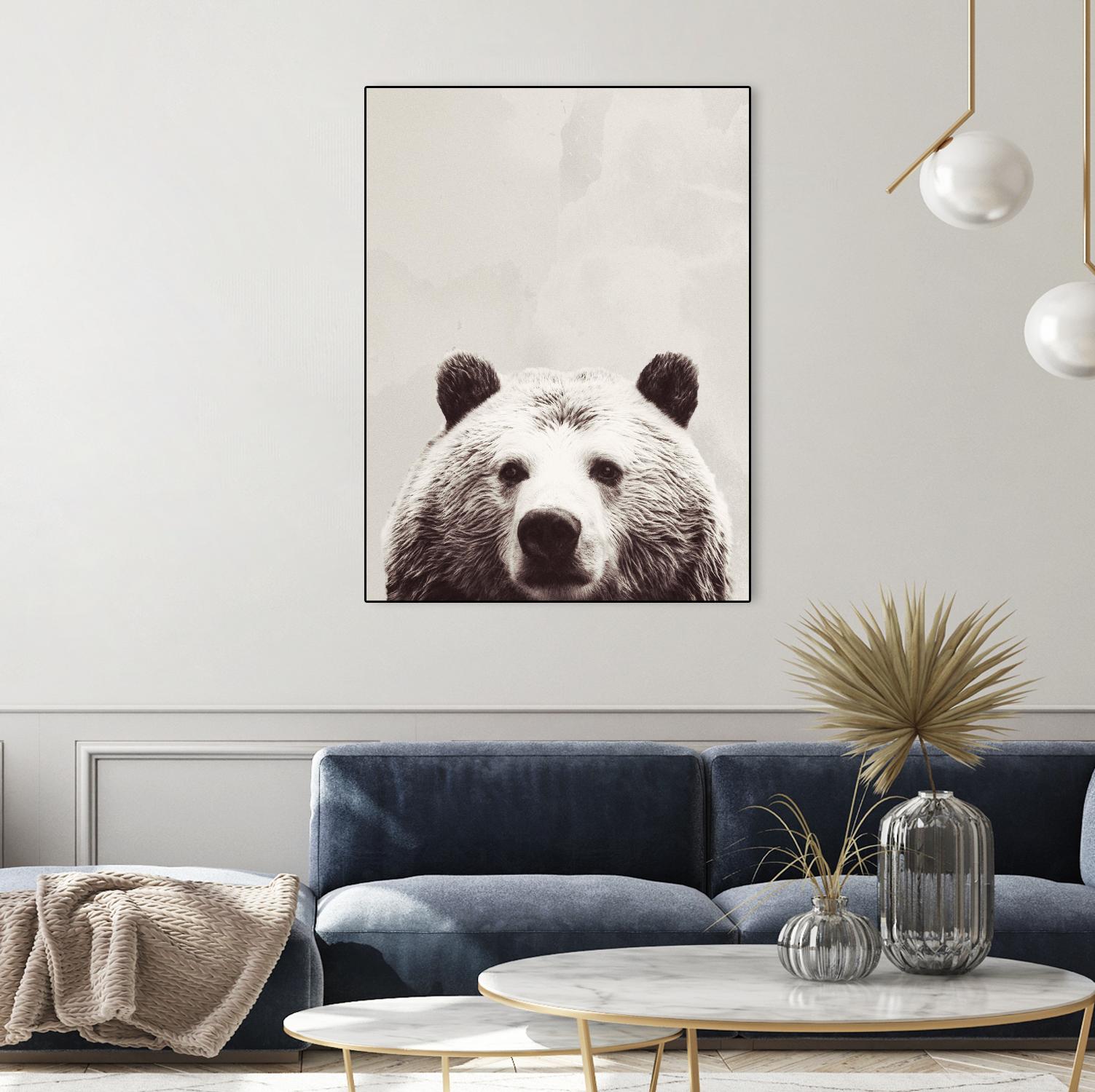 Friendly Bear by Sd Graphics Studio on GIANT ART - animals/wildlife whimsical