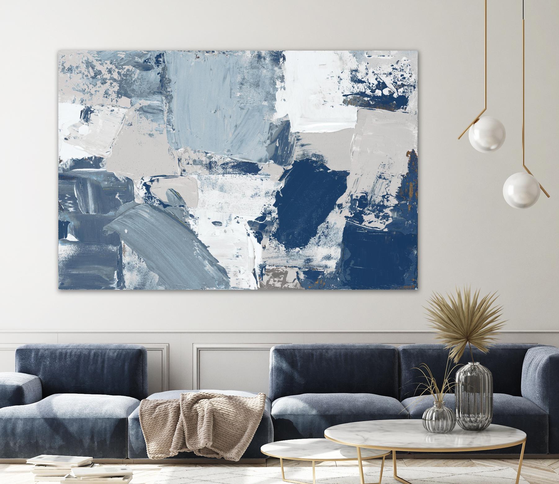 Blue Combo by Lanie Loreth on GIANT ART - abstract