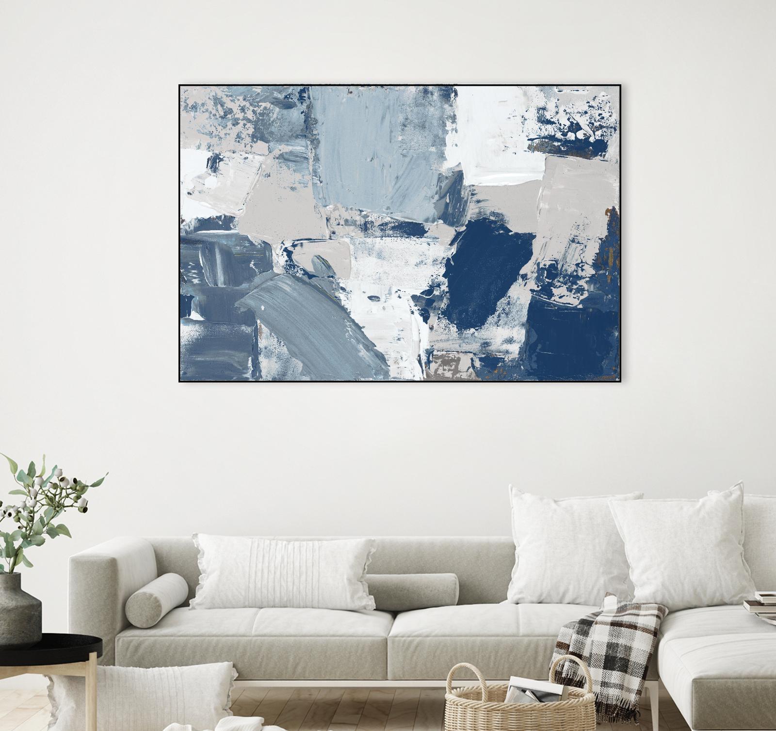Blue Combo by Lanie Loreth on GIANT ART - abstract