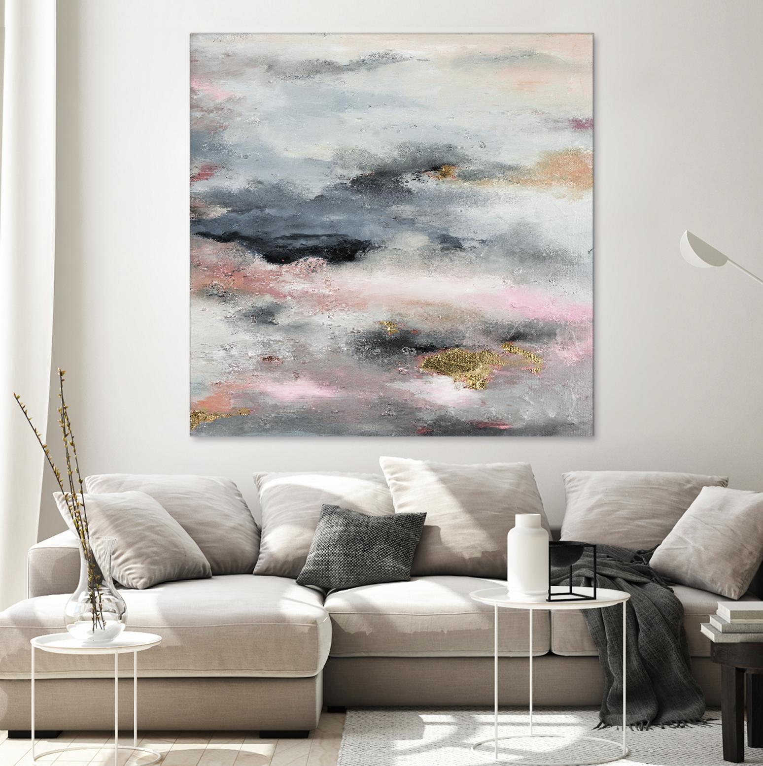 A Blush In The Dark (Square) by Patricia Pinto on GIANT ART - abstract