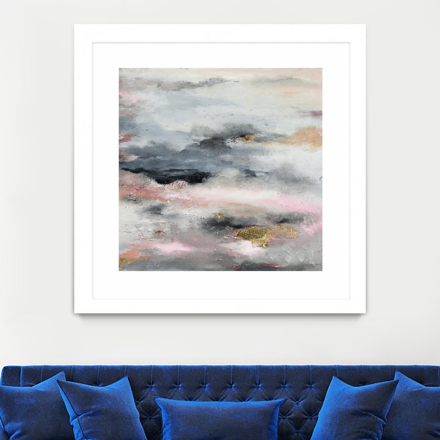 A Blush In The Dark (Square) by Patricia Pinto on GIANT ART - abstract
