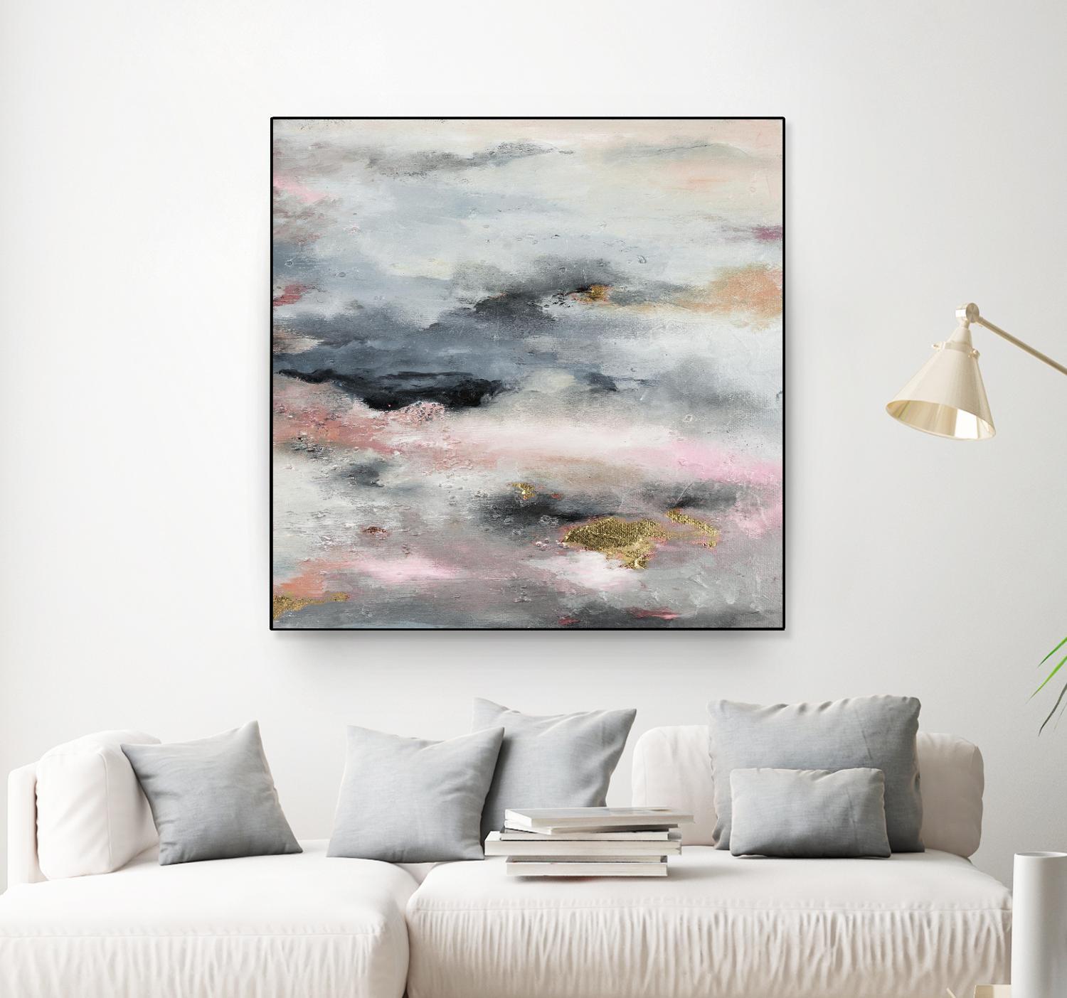 A Blush In The Dark (Square) by Patricia Pinto on GIANT ART - abstract