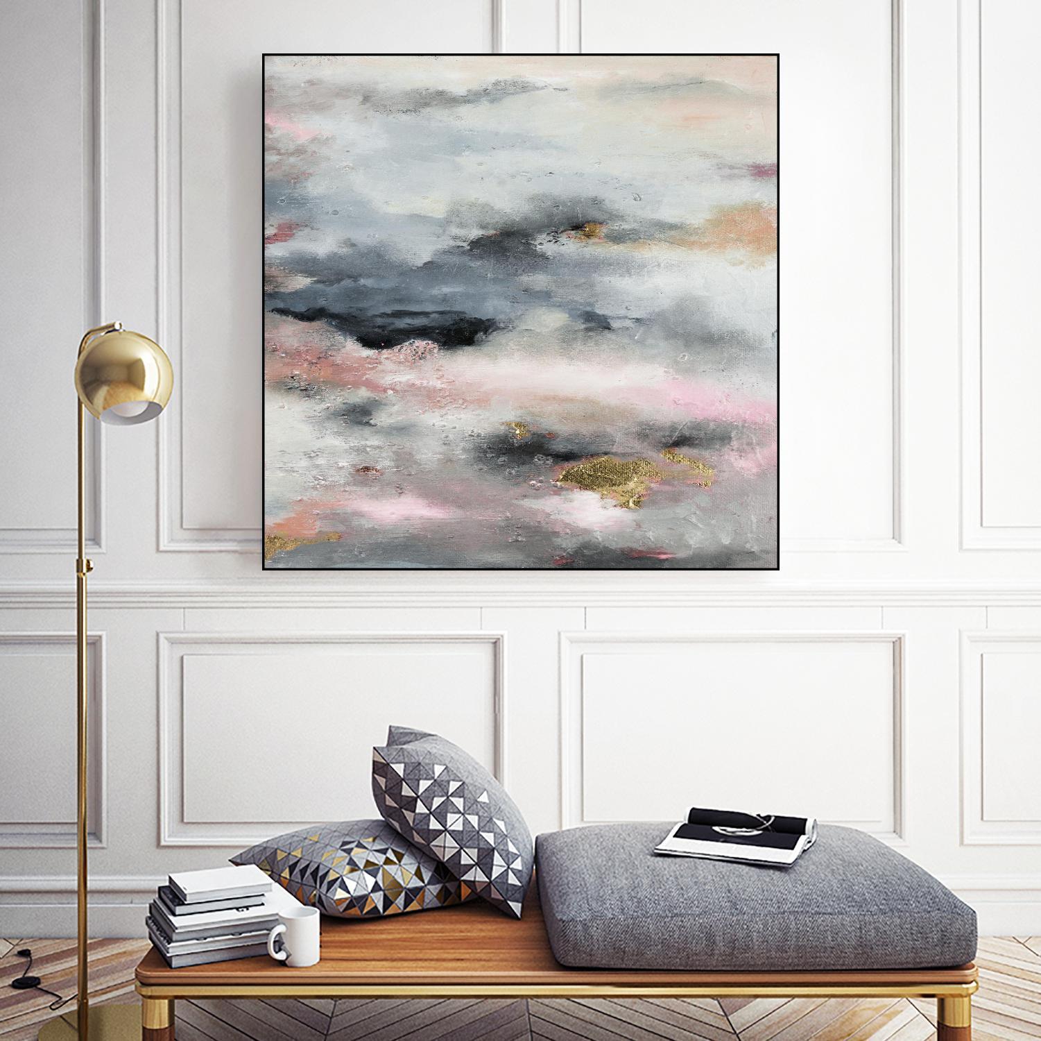 A Blush In The Dark (Square) by Patricia Pinto on GIANT ART - abstract