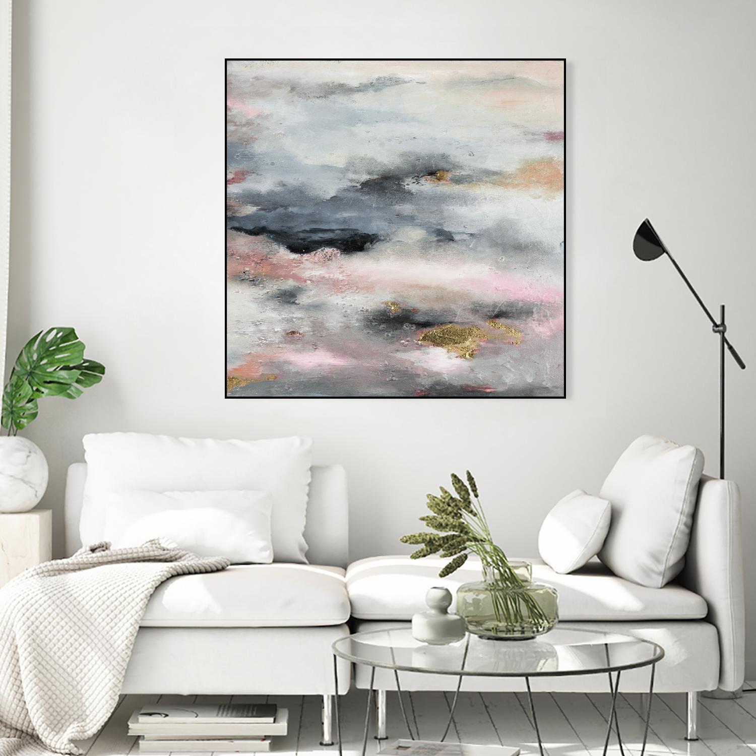 A Blush In The Dark (Square) by Patricia Pinto on GIANT ART - abstract
