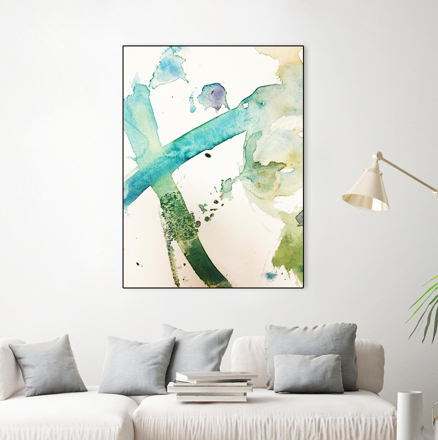 Child's Play I by Susan Bryant on GIANT ART - multi abstract