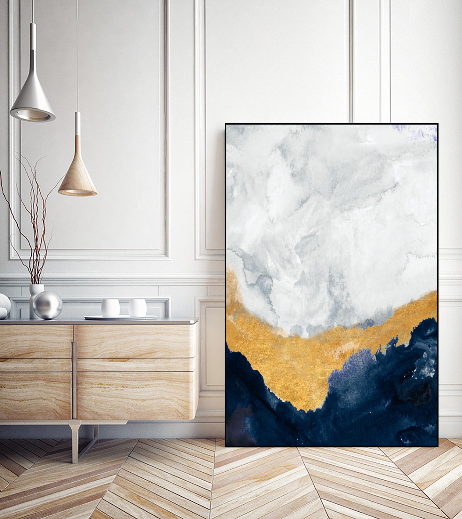 The Study Below by B. Danelle on GIANT ART - pink abstract