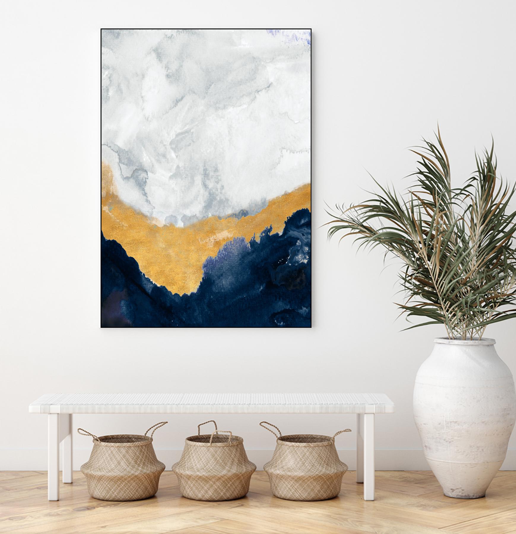 The Study Below by B. Danelle on GIANT ART - pink abstract