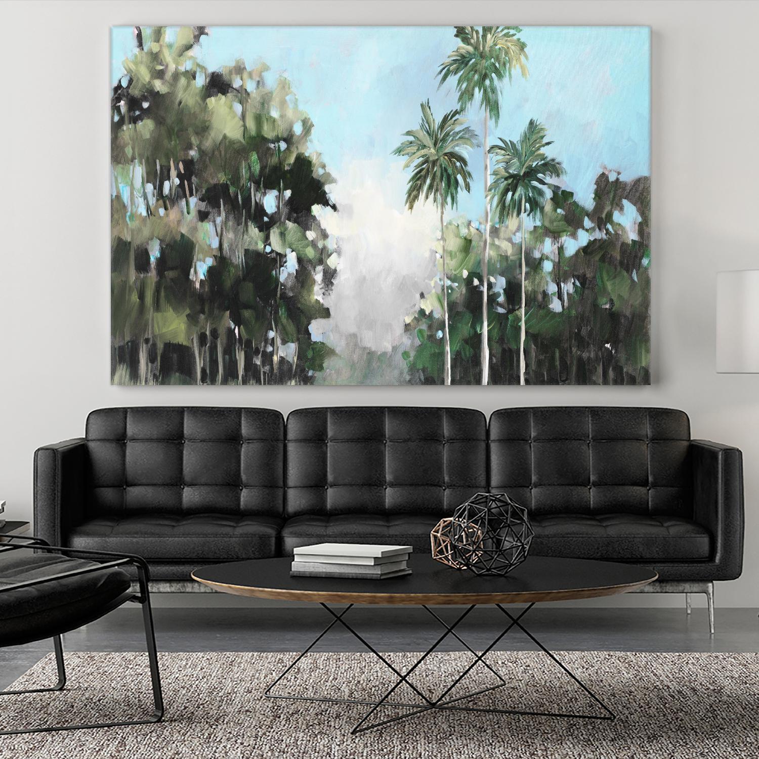 Palms On The Coast by Jane Slivka on GIANT ART - palms coastal
