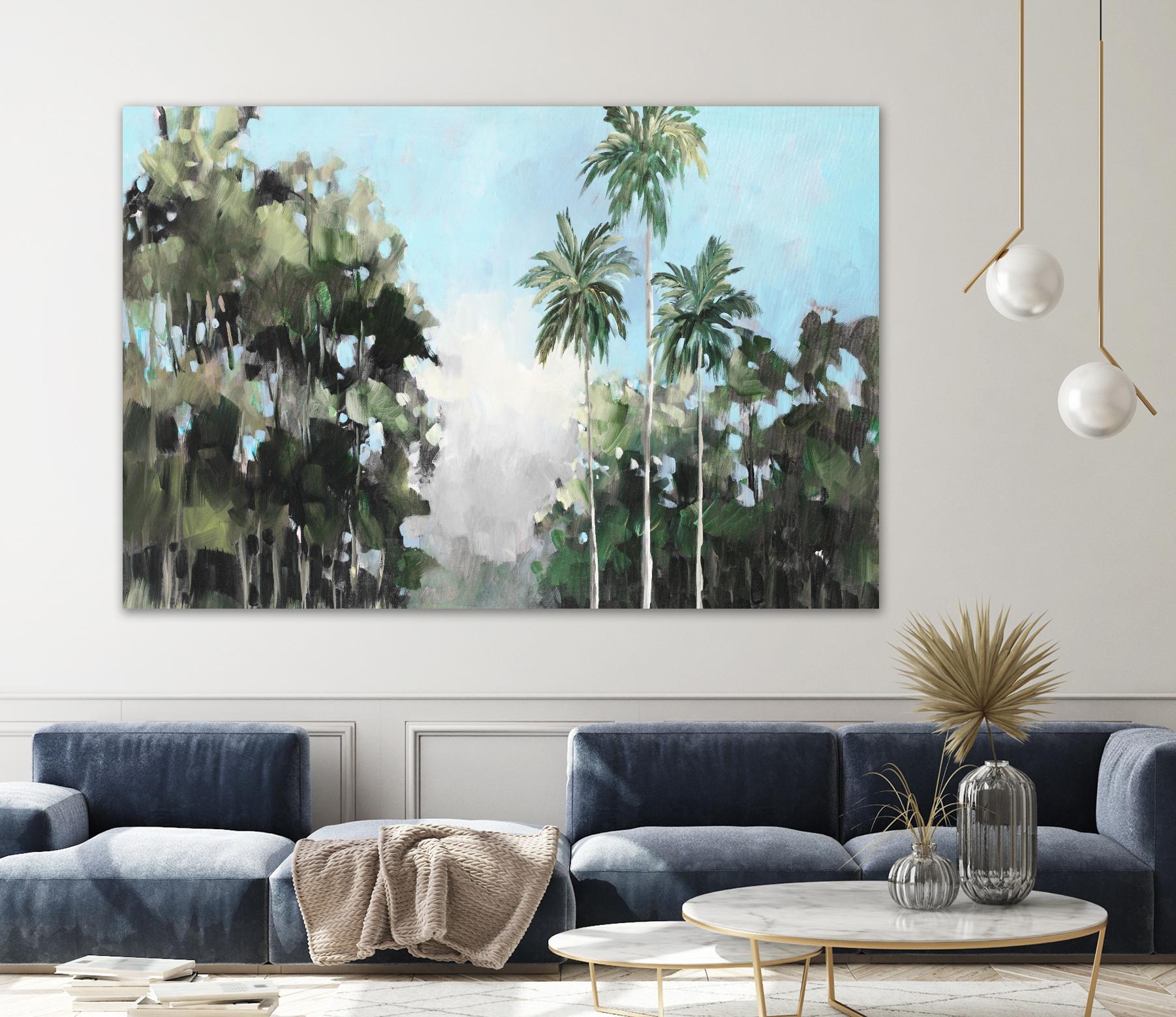 Palms On The Coast by Jane Slivka on GIANT ART - palms coastal