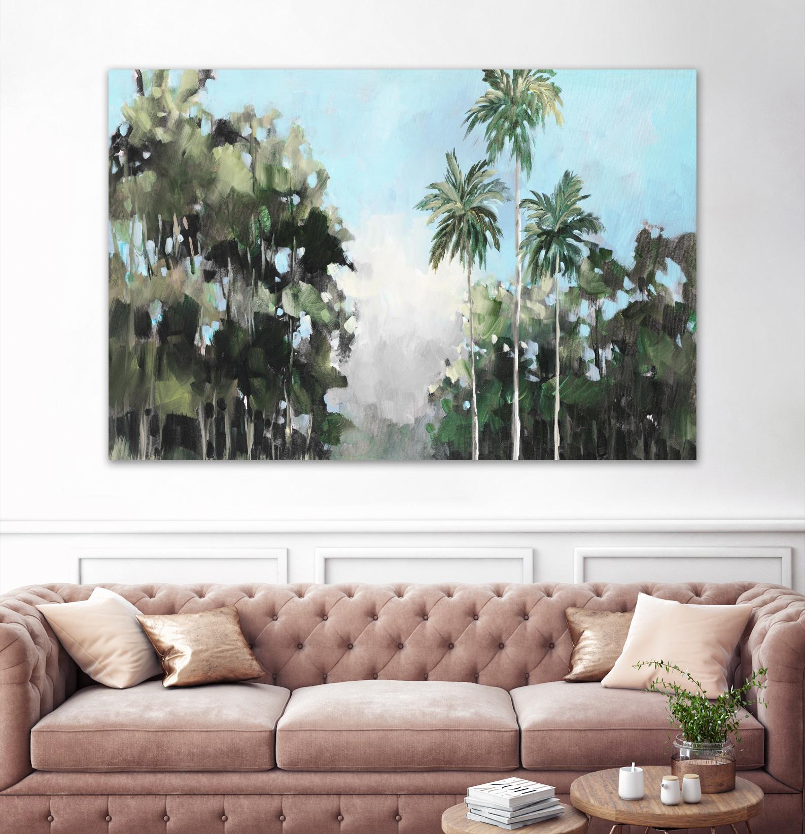 Palms On The Coast by Jane Slivka on GIANT ART - palms coastal