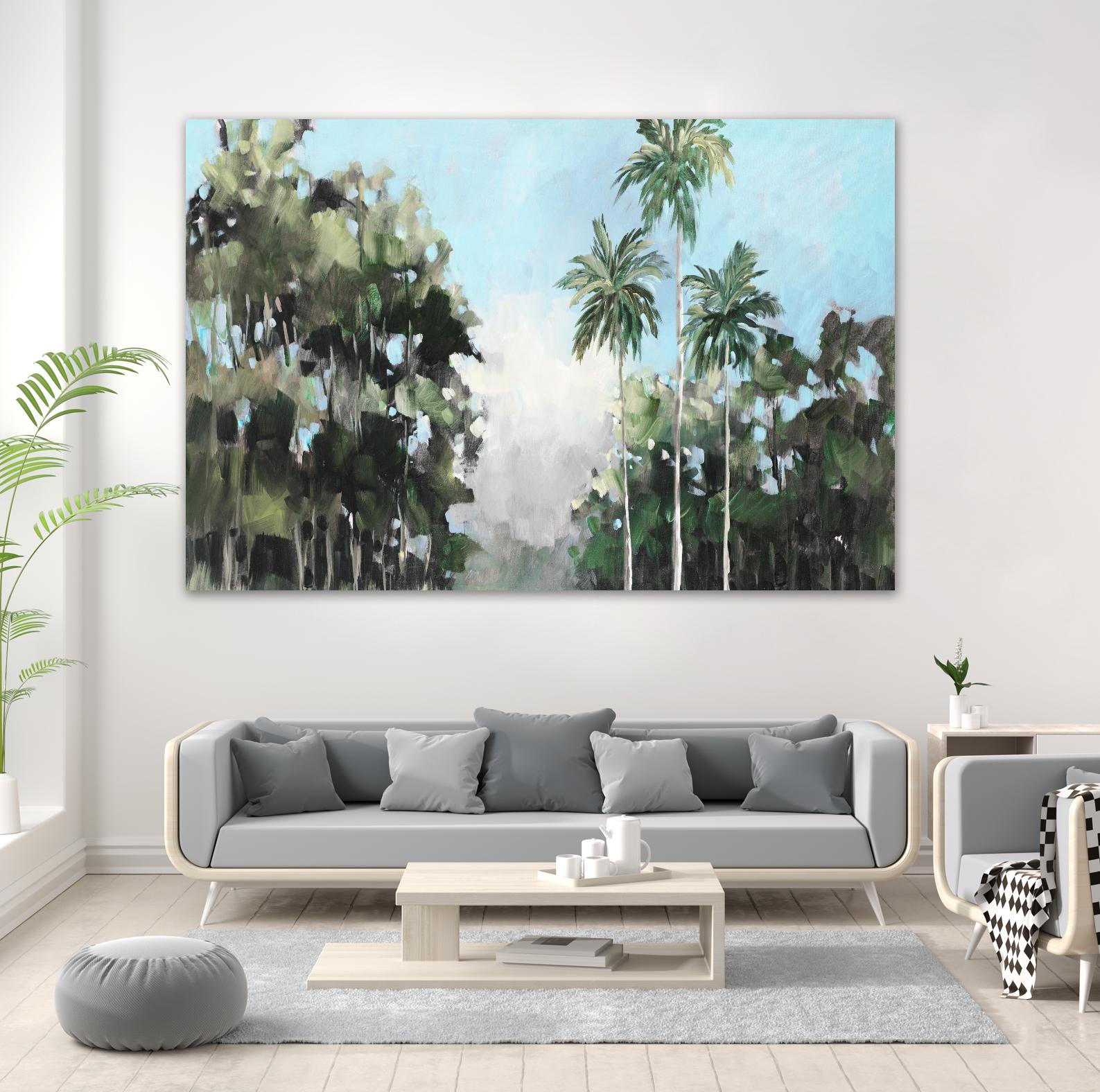 Palms On The Coast by Jane Slivka on GIANT ART - palms coastal