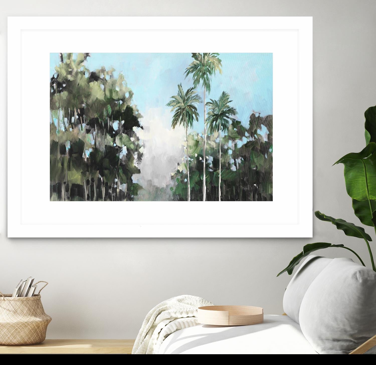 Palms On The Coast by Jane Slivka on GIANT ART - palms coastal