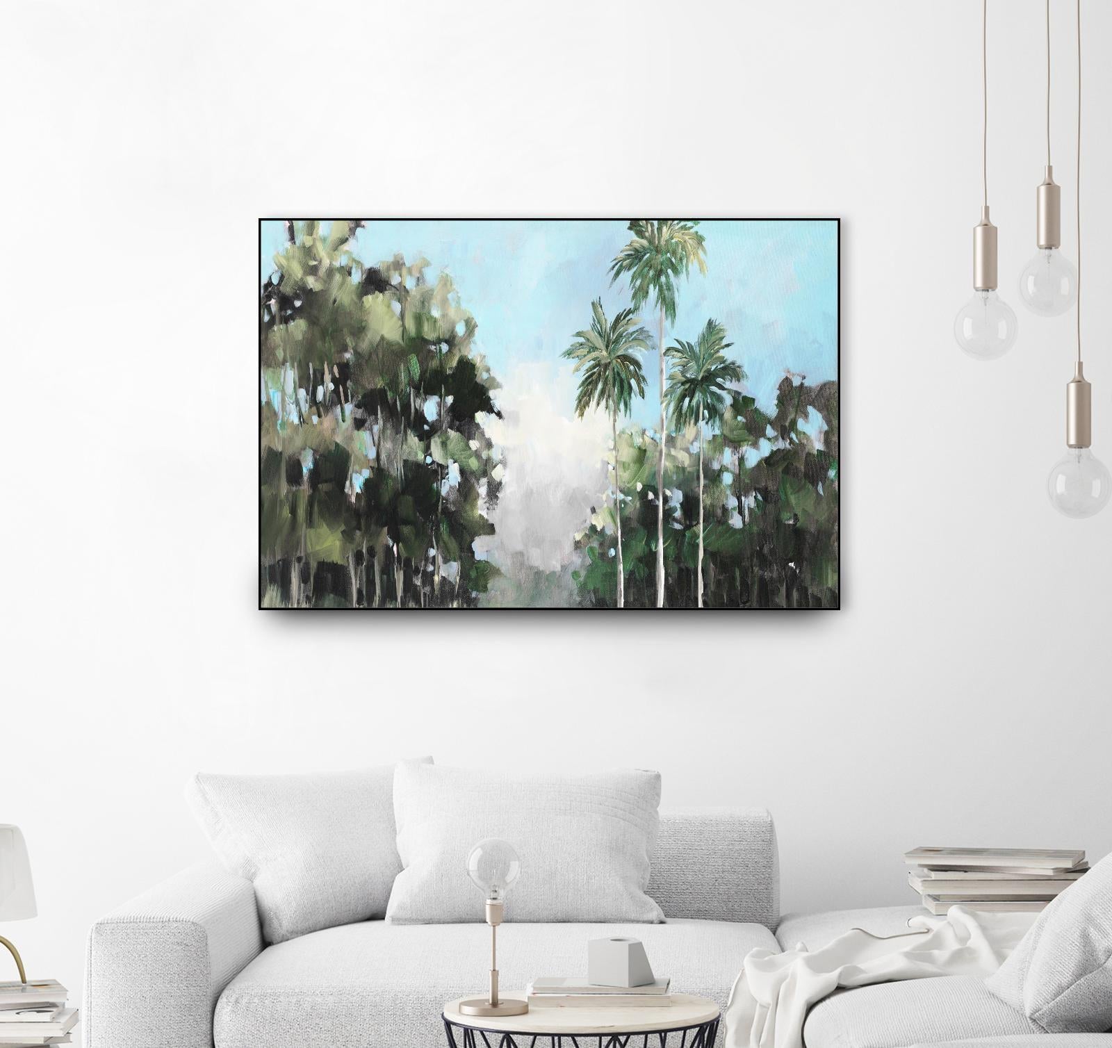 Palms On The Coast by Jane Slivka on GIANT ART - palms coastal