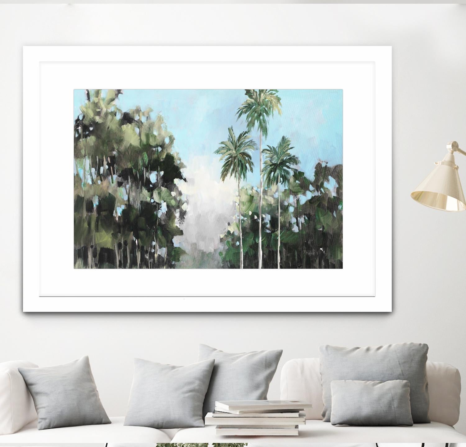 Palms On The Coast by Jane Slivka on GIANT ART - palms coastal