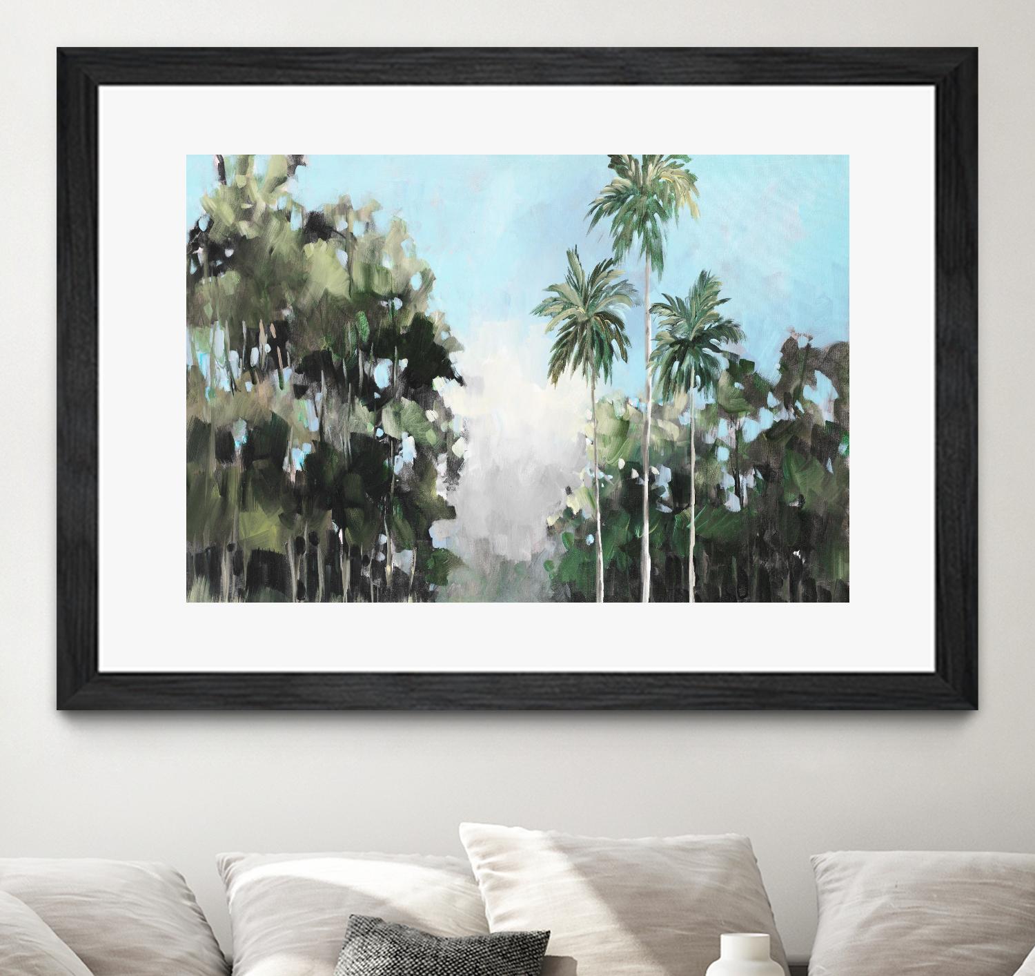 Palms On The Coast by Jane Slivka on GIANT ART - palms coastal