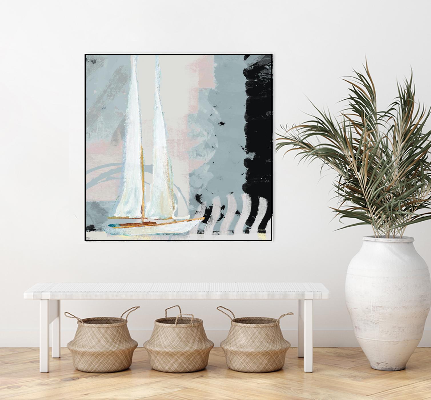 Boat Sailing II by Dan Meneely on GIANT ART - coastal