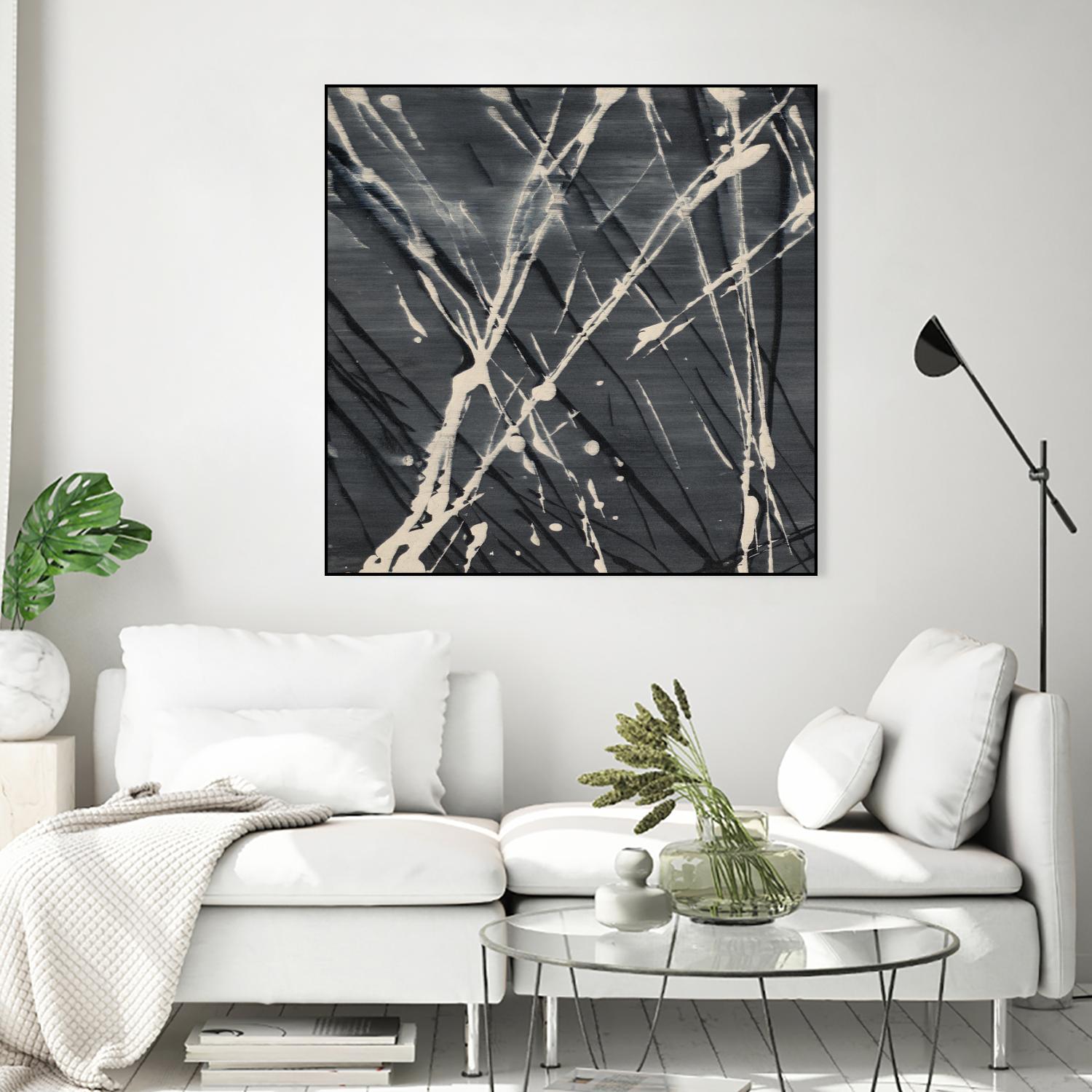 Dark Cloudy Mist I by Merri Pattinian on GIANT ART - abstract