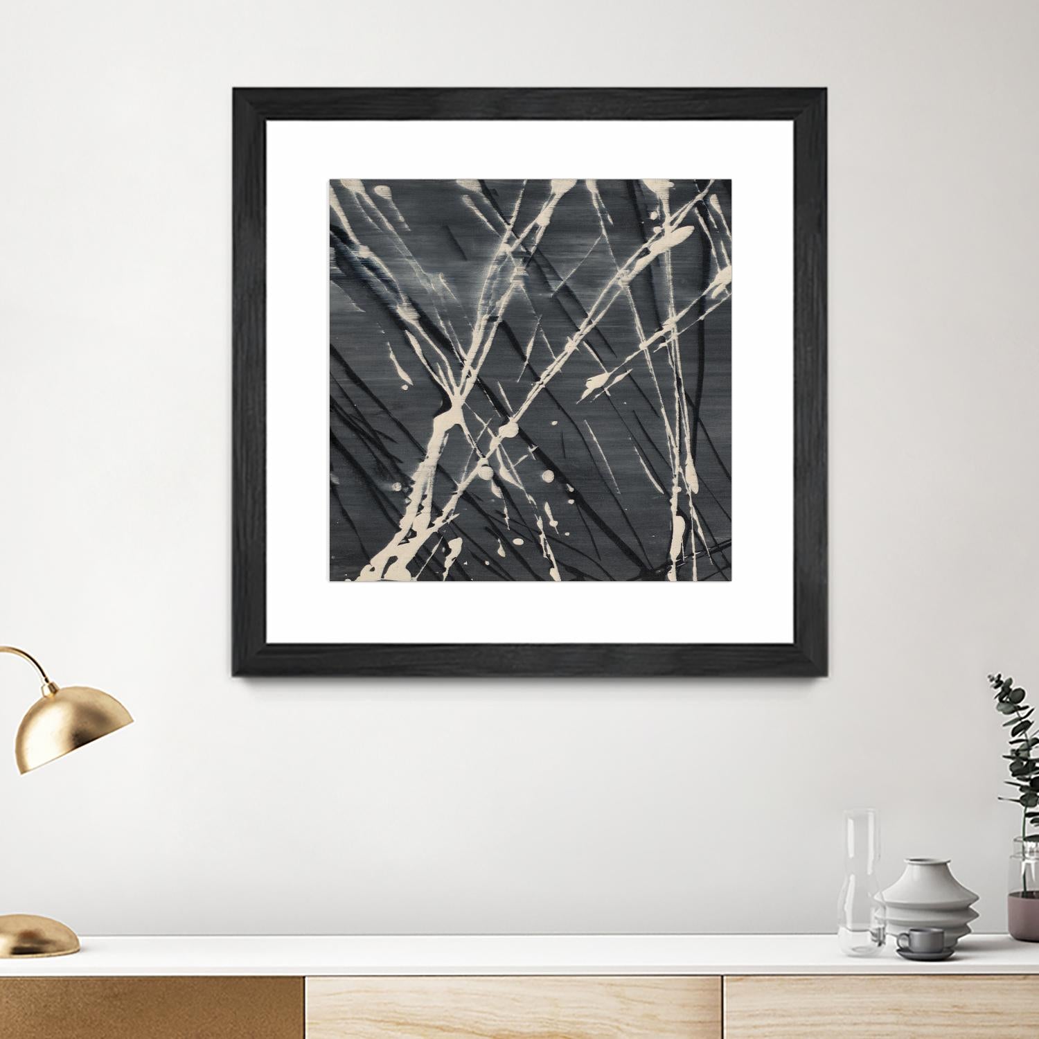 Dark Cloudy Mist I by Merri Pattinian on GIANT ART - abstract