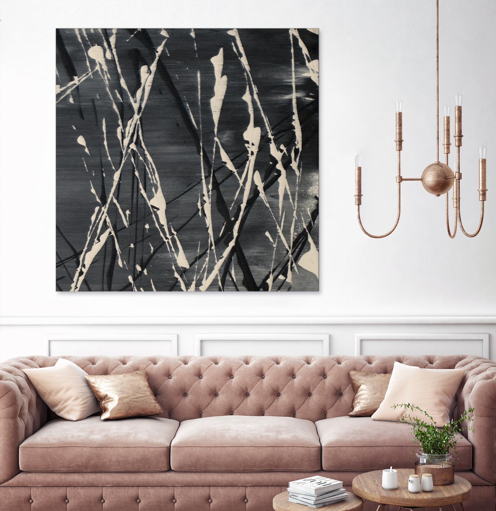 Dark Cloudy Mist II by Merri Pattinian on GIANT ART - abstract