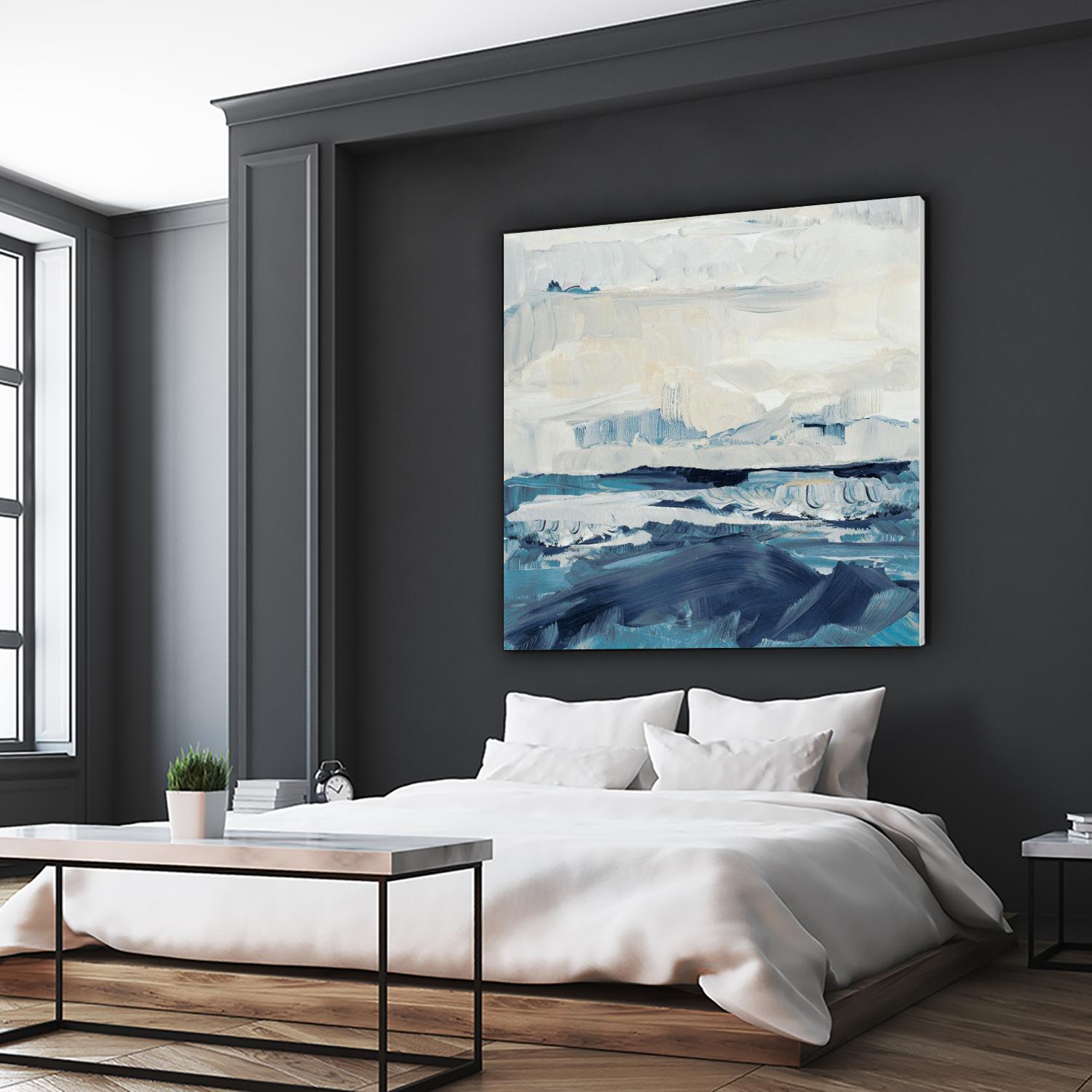 Freedom of the Blue Sea II by Lanie Loreth on GIANT ART - coastal abstract