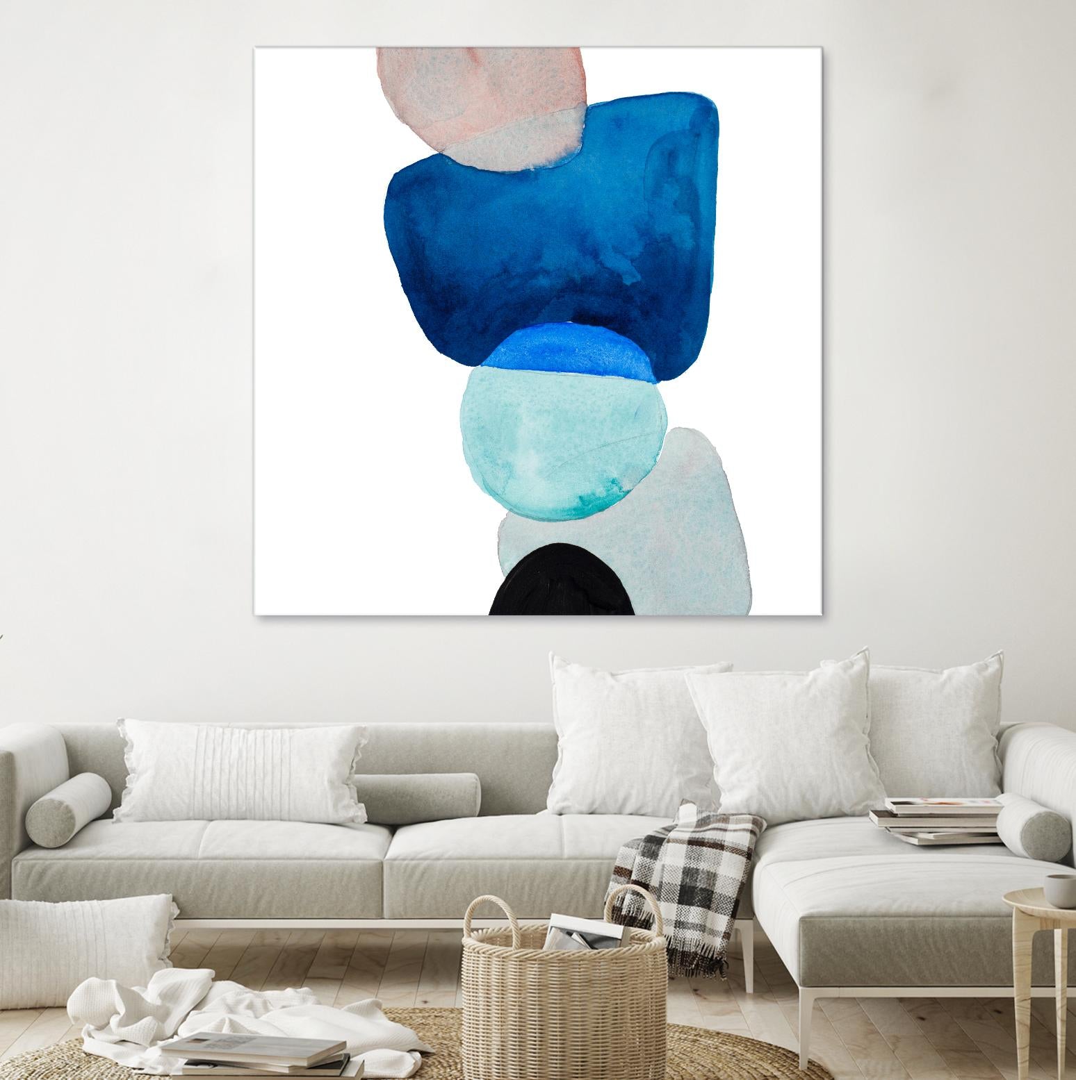 Head Over Heels Abstract I by Lanie Loreth on GIANT ART - multi Abstract