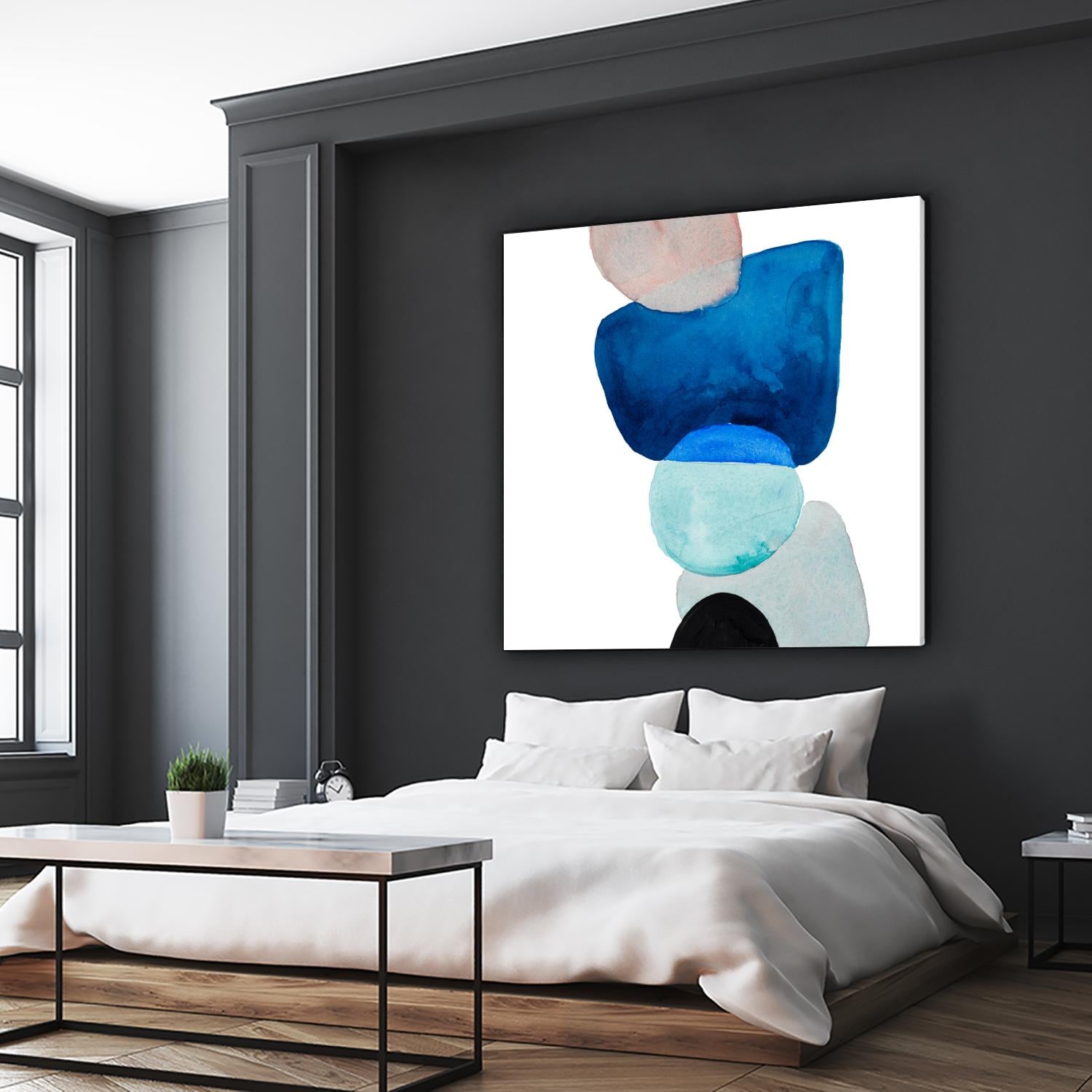 Head Over Heels Abstract I by Lanie Loreth on GIANT ART - multi Abstract