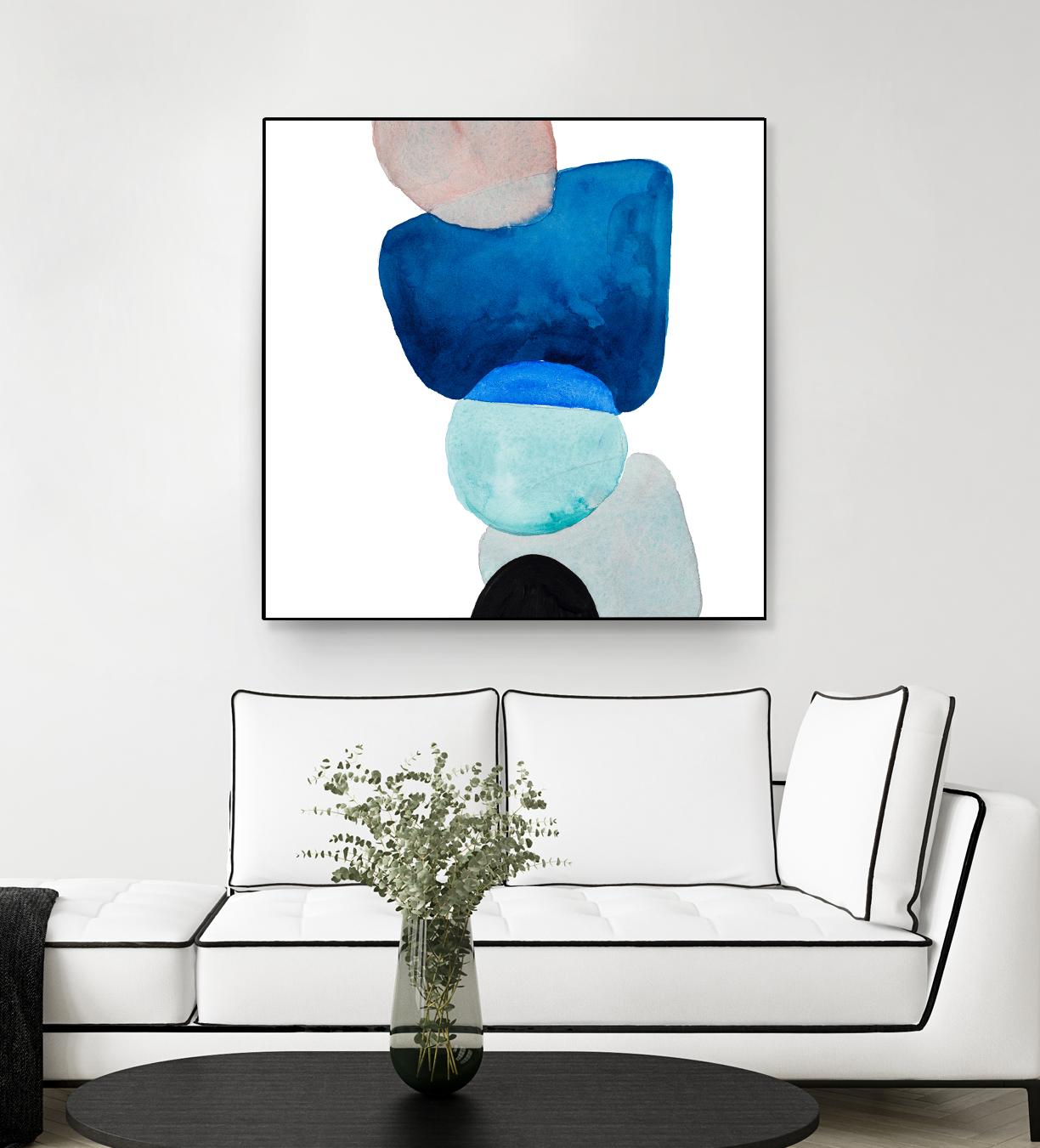 Head Over Heels Abstract I by Lanie Loreth on GIANT ART - multi Abstract