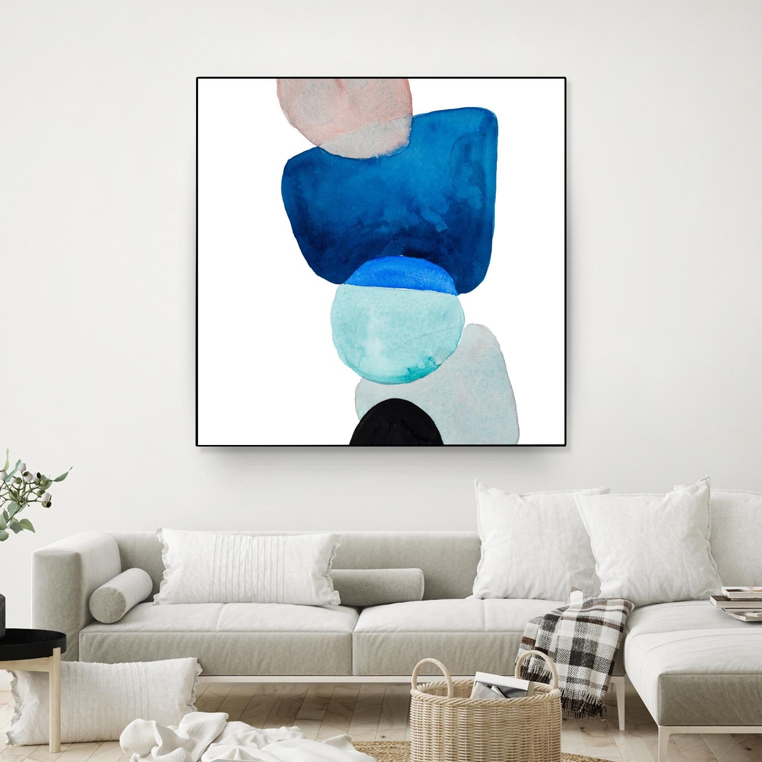 Head Over Heels Abstract I by Lanie Loreth on GIANT ART - multi Abstract