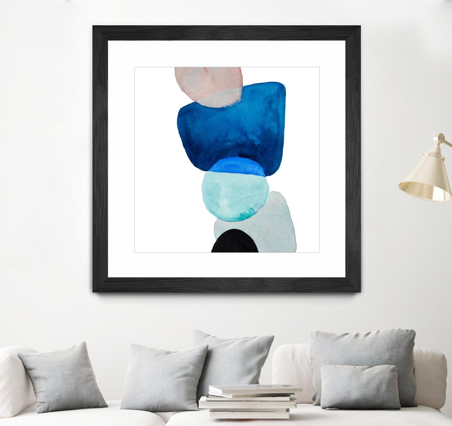 Head Over Heels Abstract I by Lanie Loreth on GIANT ART - multi Abstract