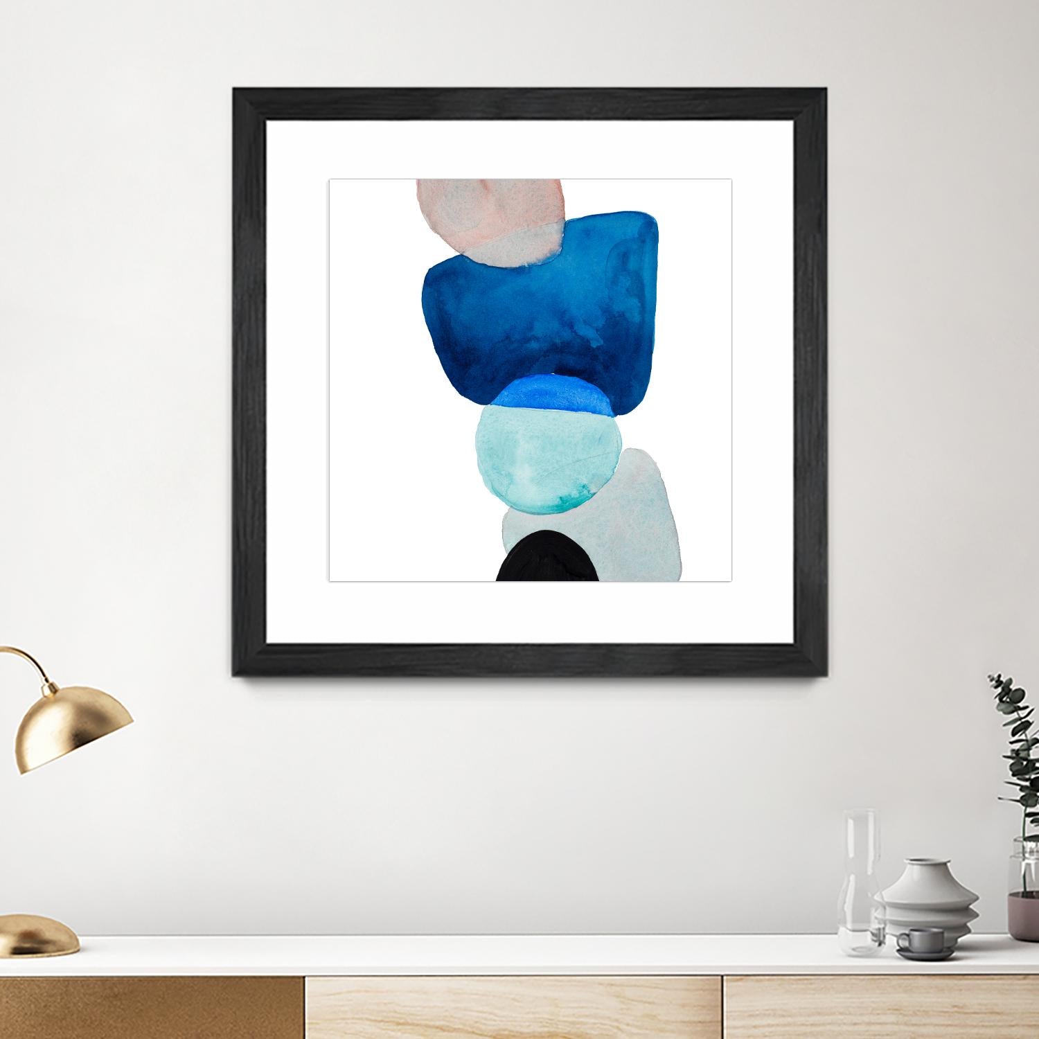 Head Over Heels Abstract I by Lanie Loreth on GIANT ART - multi Abstract