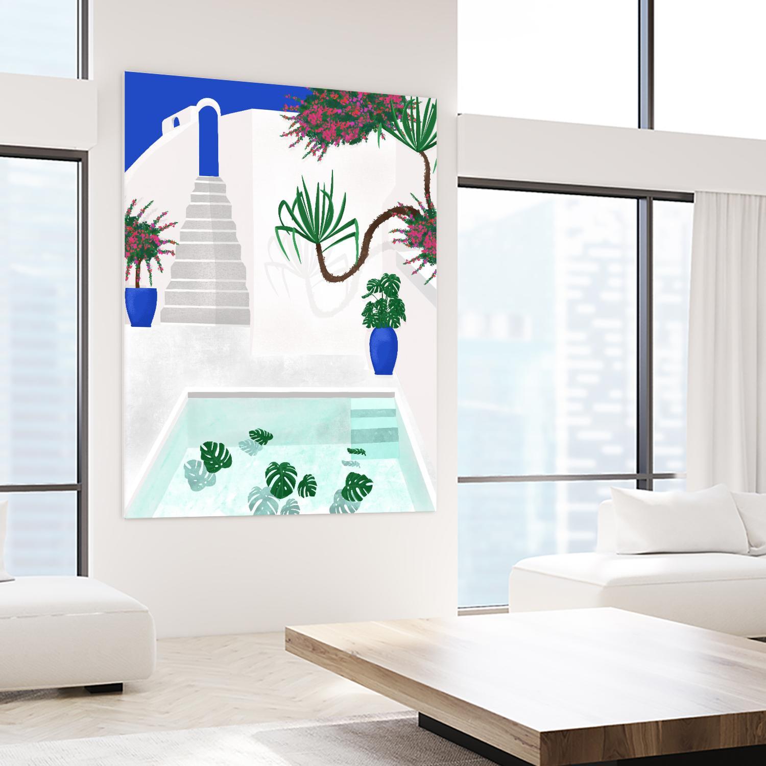 Living In Greece by Jen Bucheli on GIANT ART - architecture travel