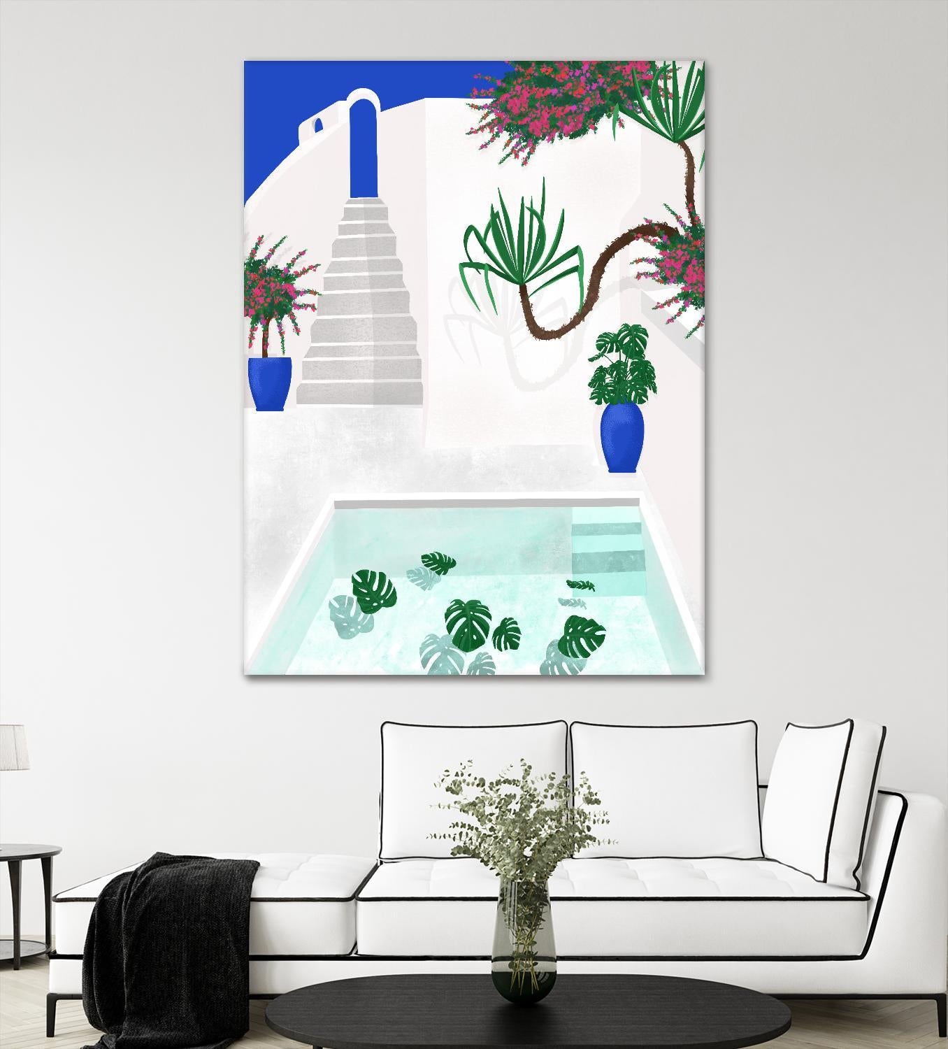 Living In Greece by Jen Bucheli on GIANT ART - architecture travel