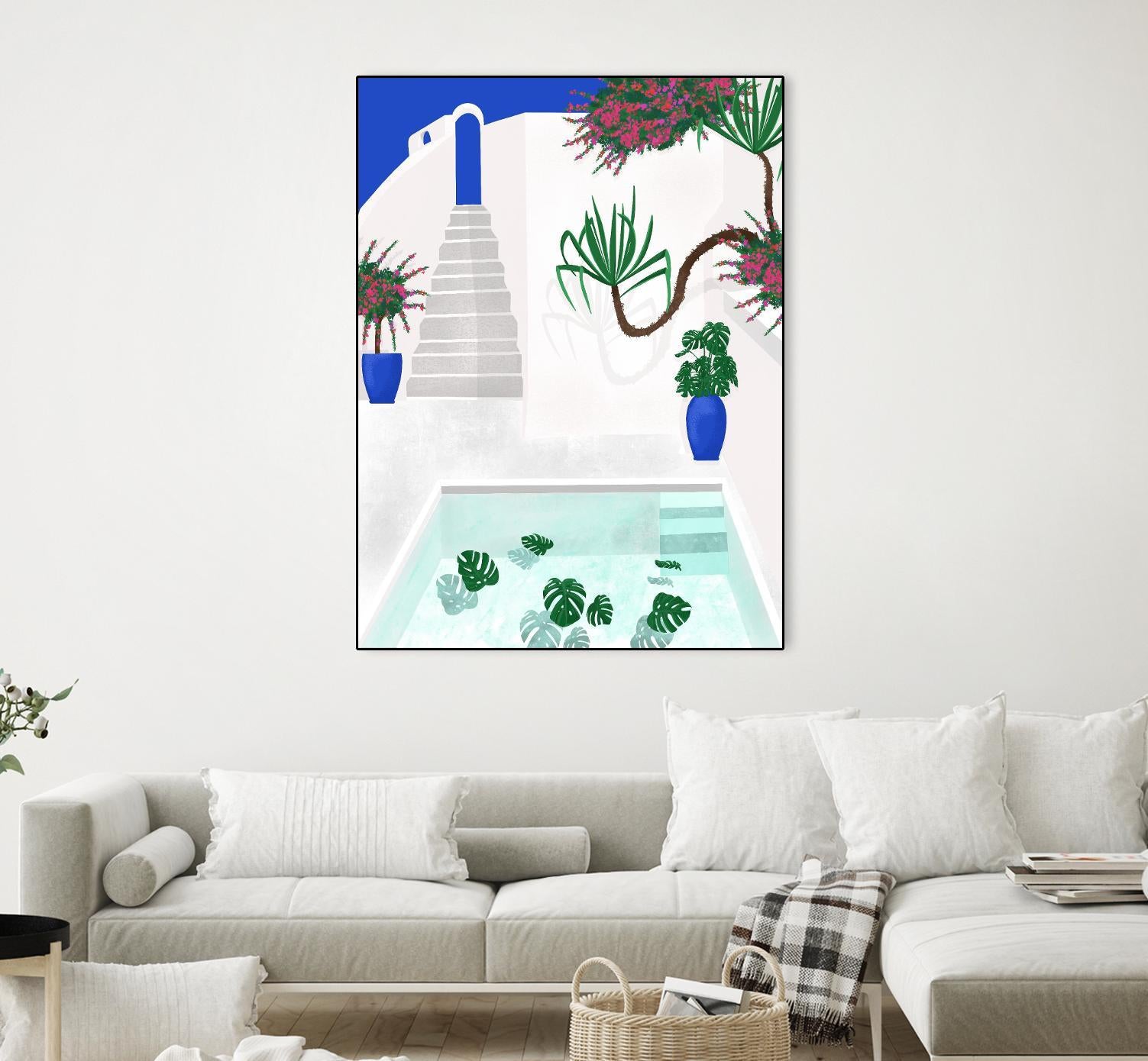 Living In Greece by Jen Bucheli on GIANT ART - architecture travel