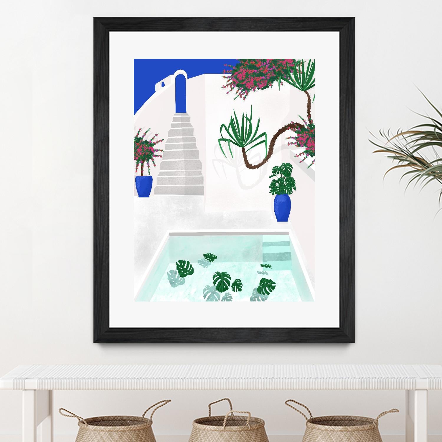 Living In Greece by Jen Bucheli on GIANT ART - architecture travel