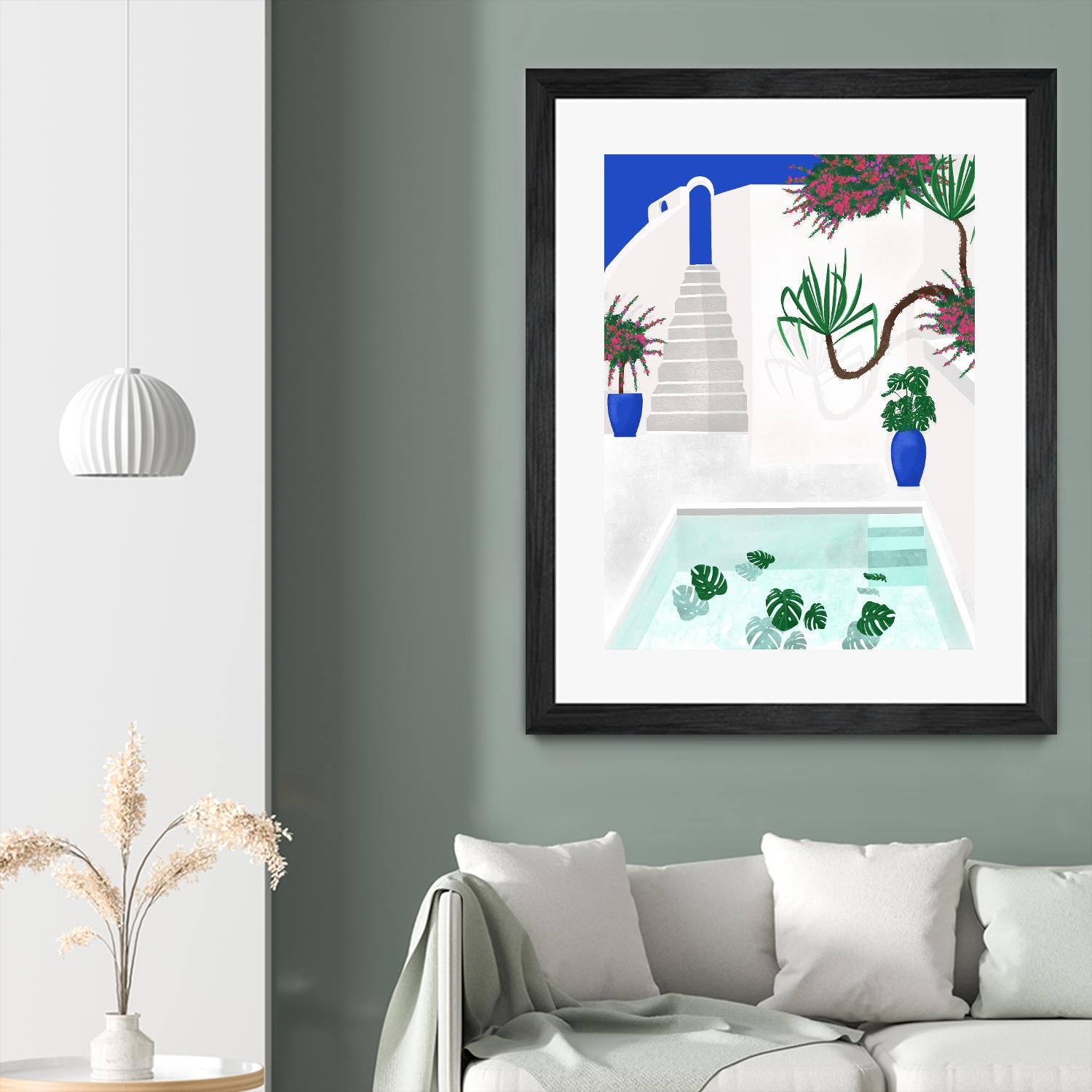 Living In Greece by Jen Bucheli on GIANT ART - architecture travel